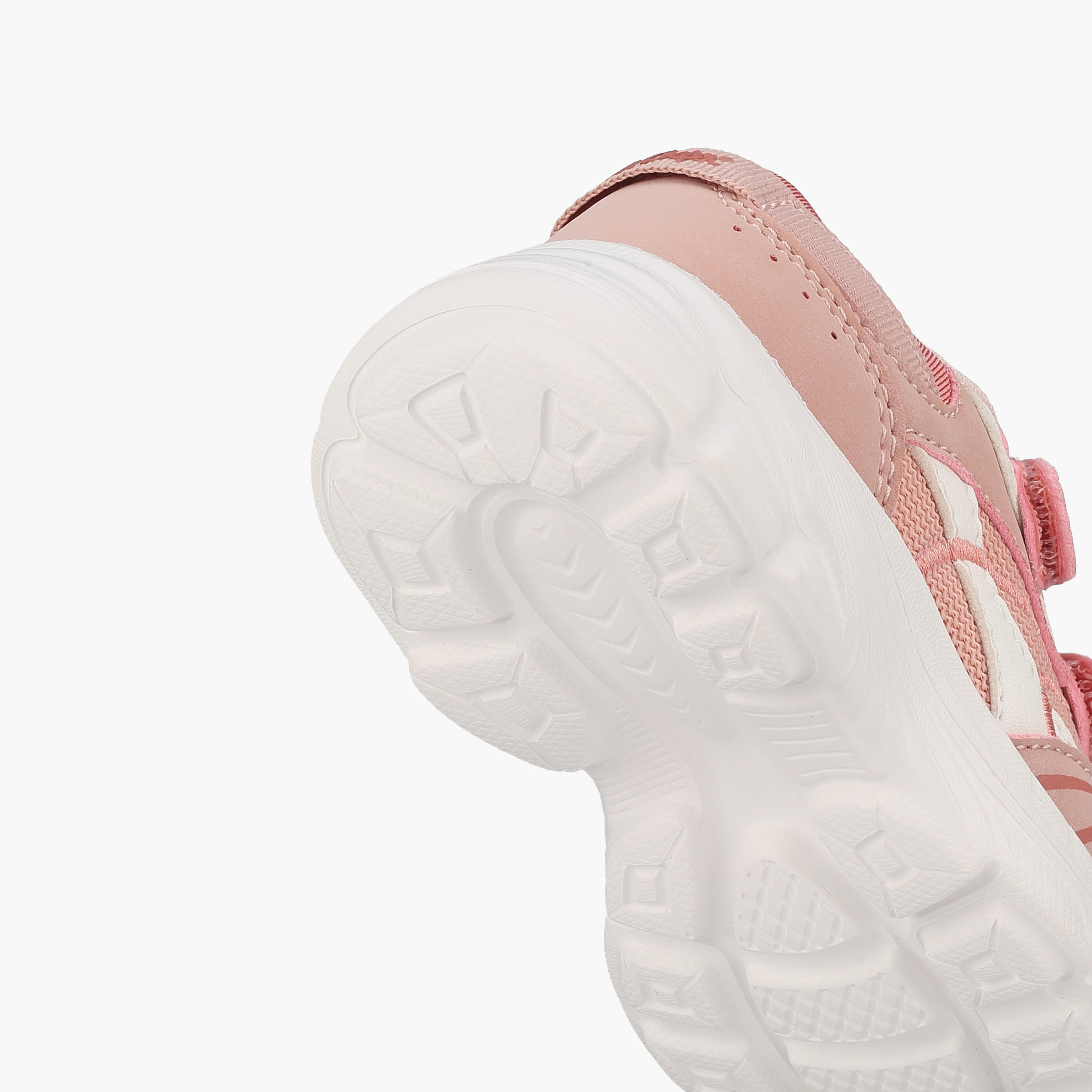 Lee Cooper Girls Panelled Hook & Loop Ankle Sneakers-girls-shoes-sneakers-image-5