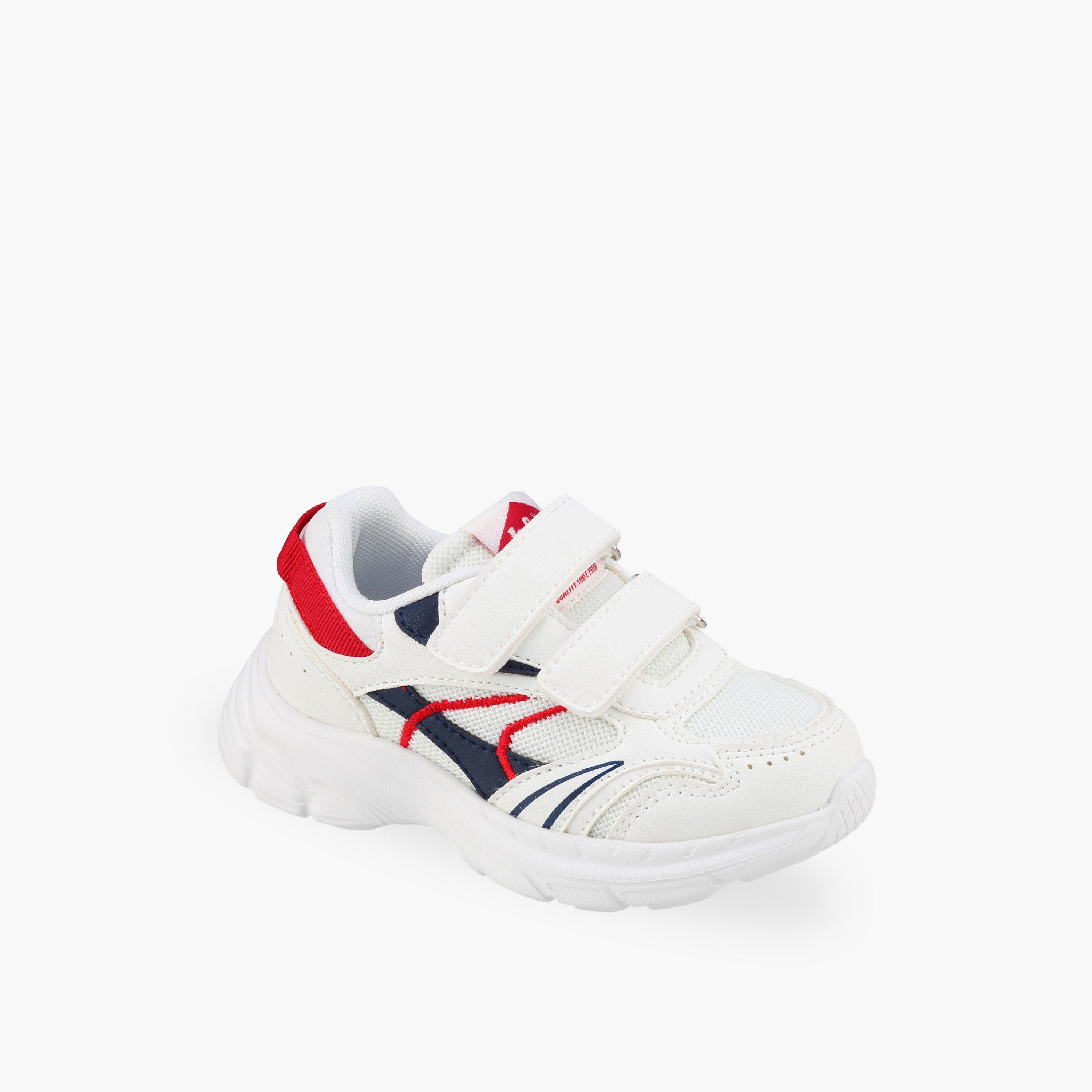 حذاء سنيكرز طول الكاحل بألواح وشريط إغلاق للبنات من لي كوبر-girls-shoes-sneakers-image-2