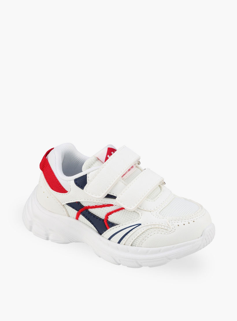 حذاء سنيكرز طول الكاحل بألواح وشريط إغلاق للبنات من لي كوبر-girls-shoes-sneakers-image-2