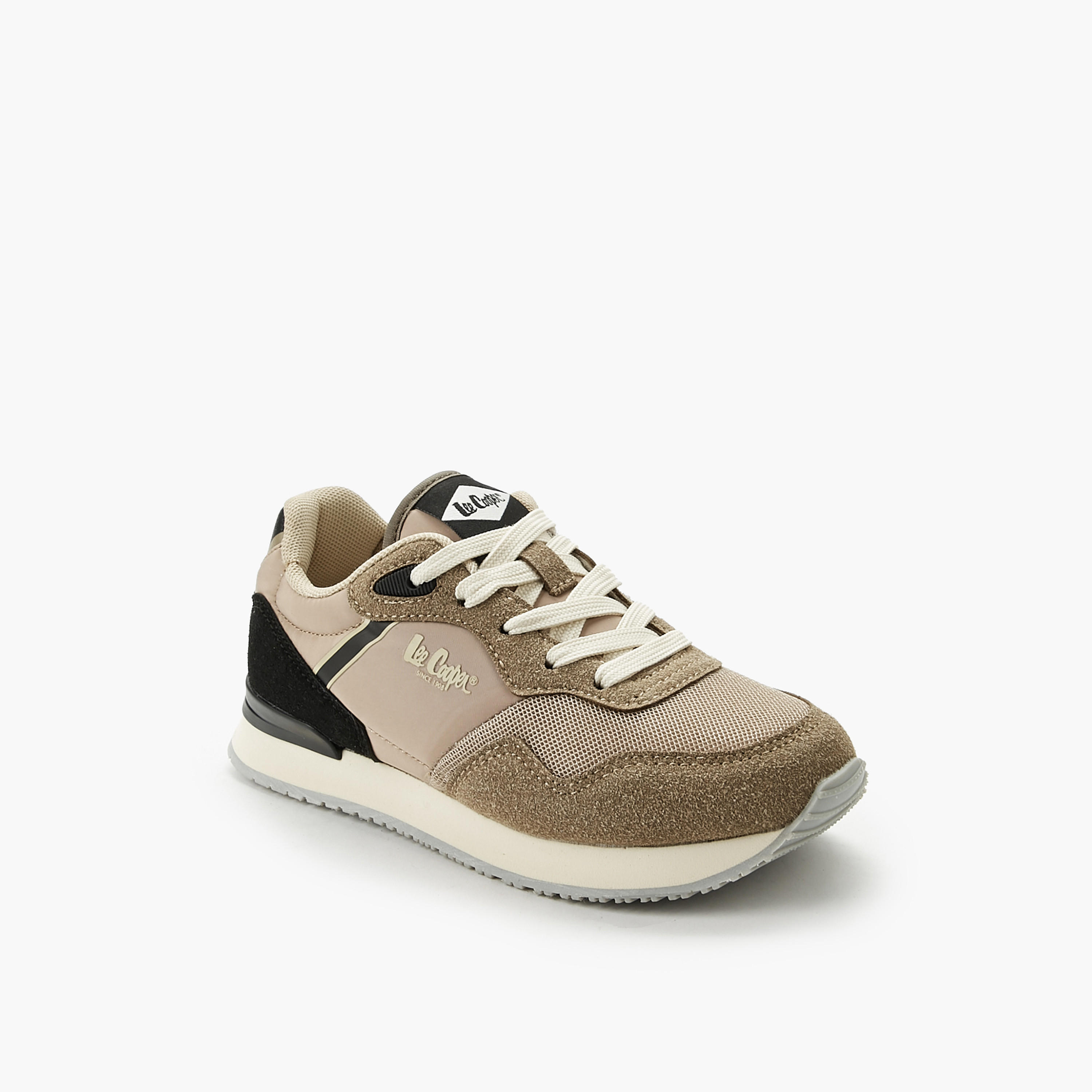 Lee Cooper Boys Lace-Up Ankle Sneakers-boys-shoes-sneakers-image-2