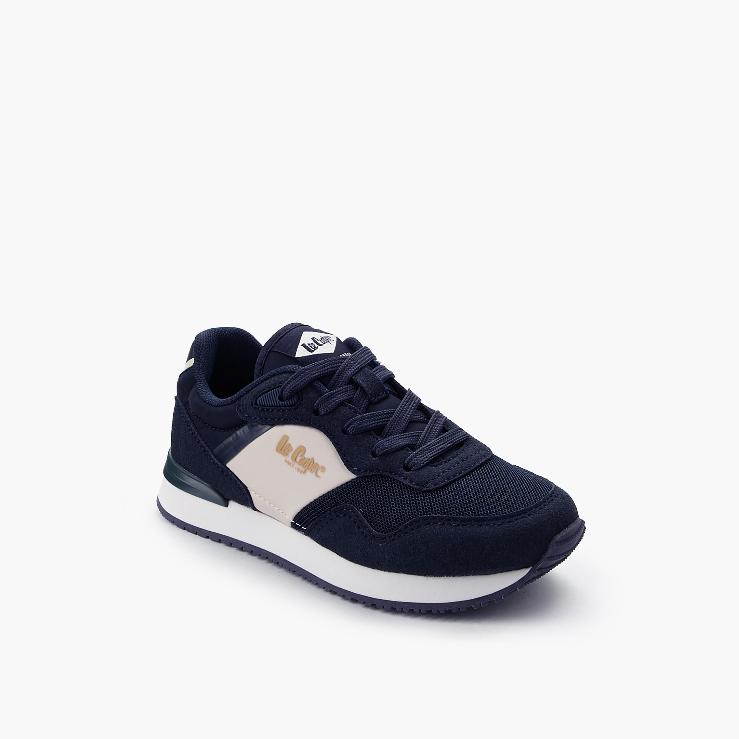 Lee Cooper Boys Lace-Up Ankle Sneakers-boys-shoes-sneakers-image-2