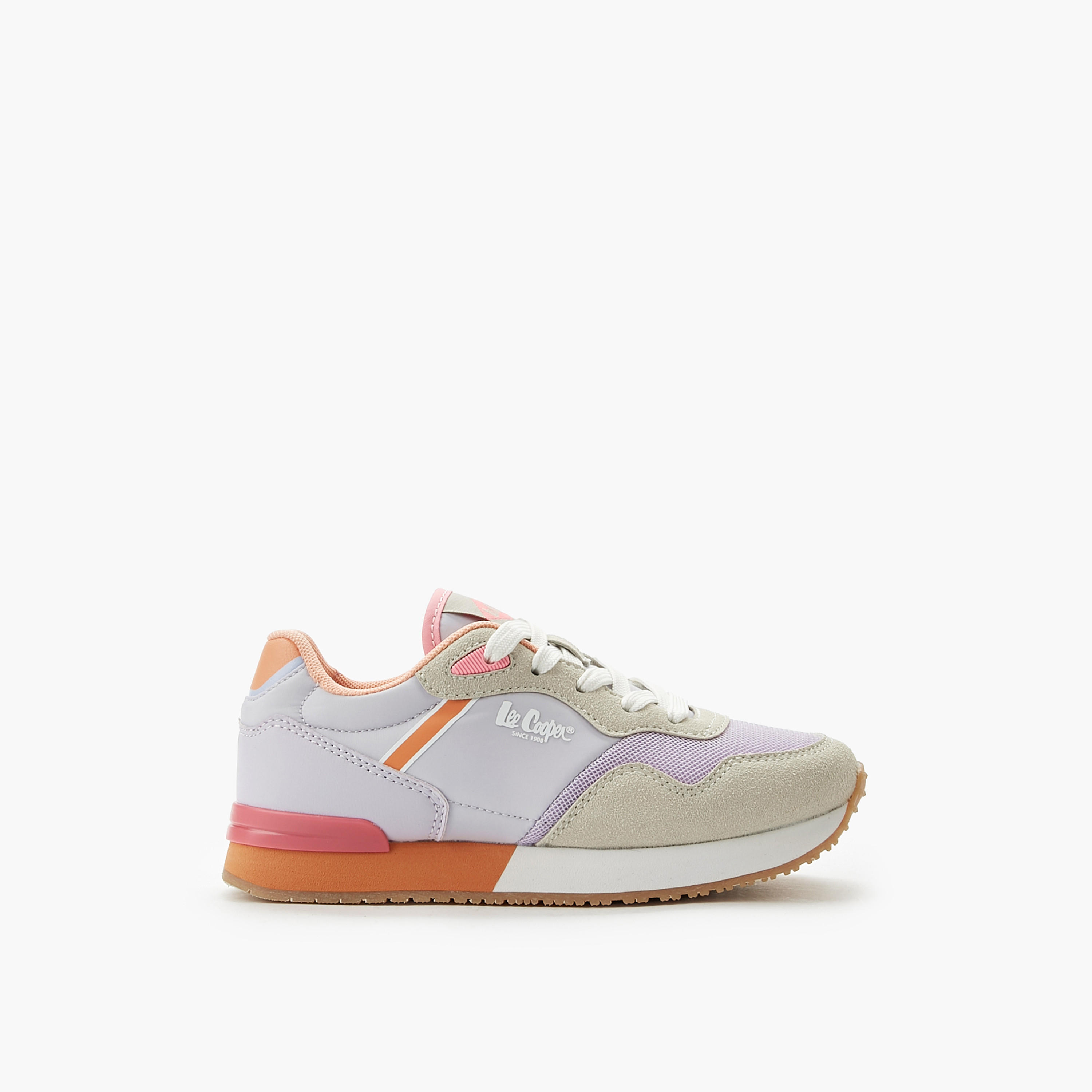 Lee Cooper Girl Lace-Up Ankle Sneakers-girls-shoes-sneakers-image-3