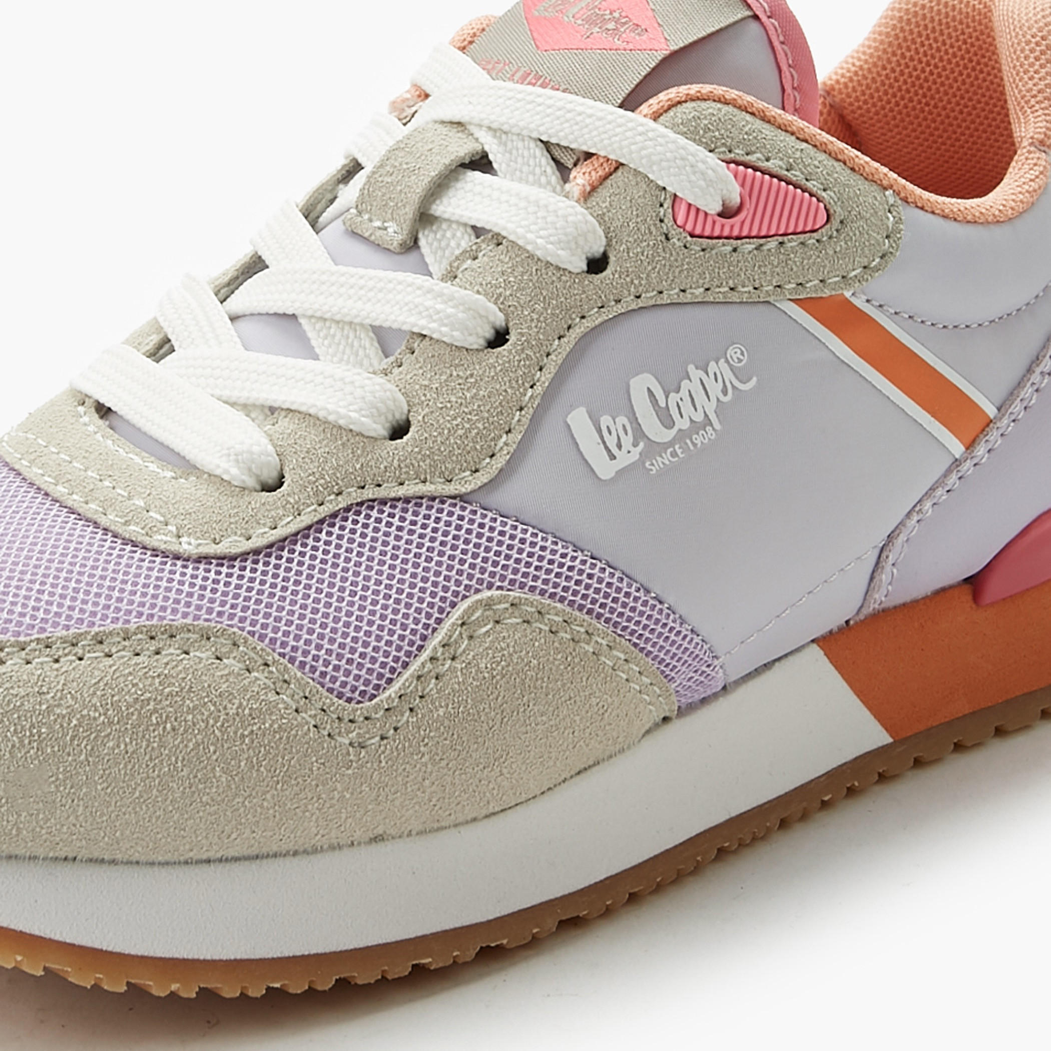 Lee Cooper Girl Lace-Up Ankle Sneakers-girls-shoes-sneakers-image-4