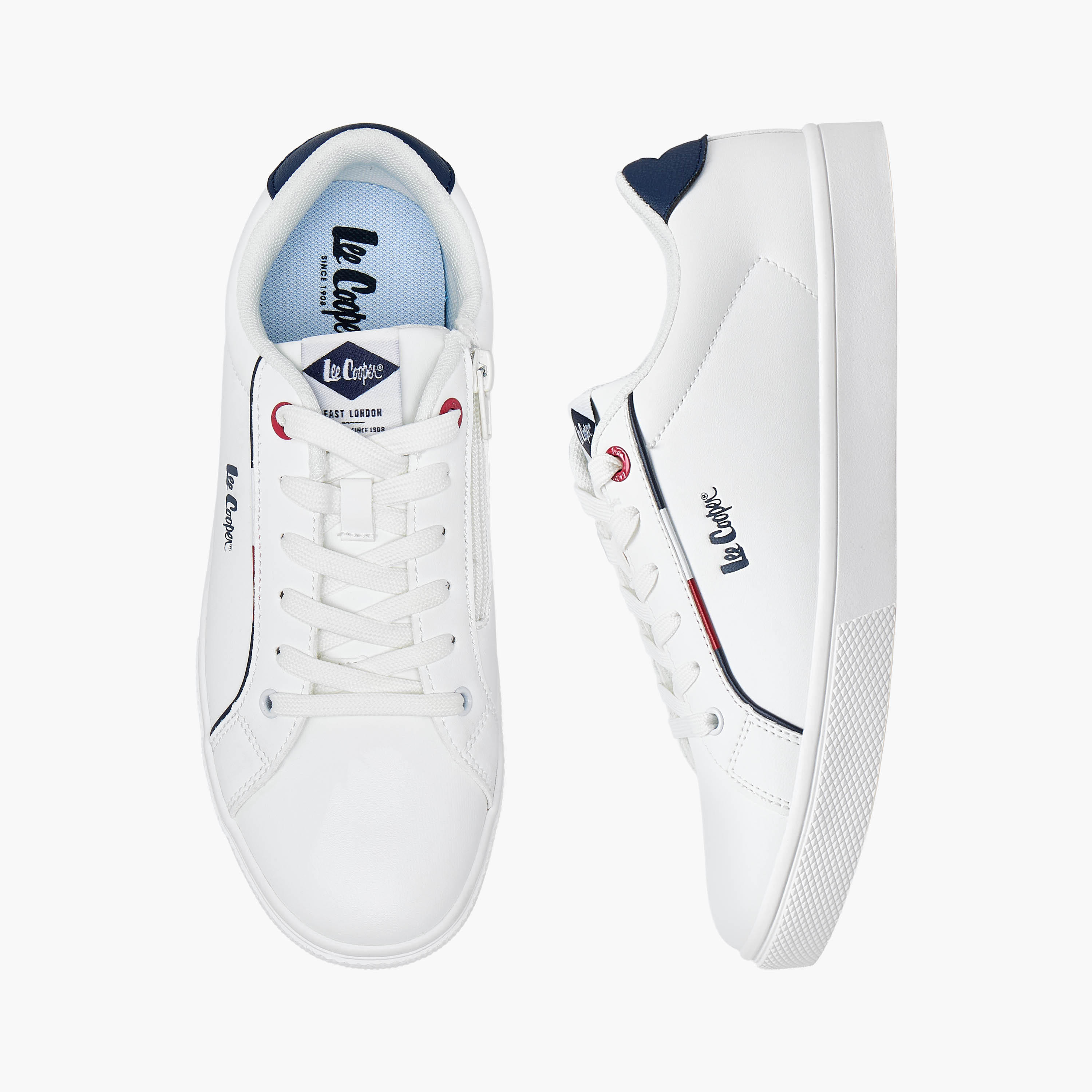 Lee Cooper Boys Lace-Up Ankle Sneakers-boys-shoes-sneakers-image-1