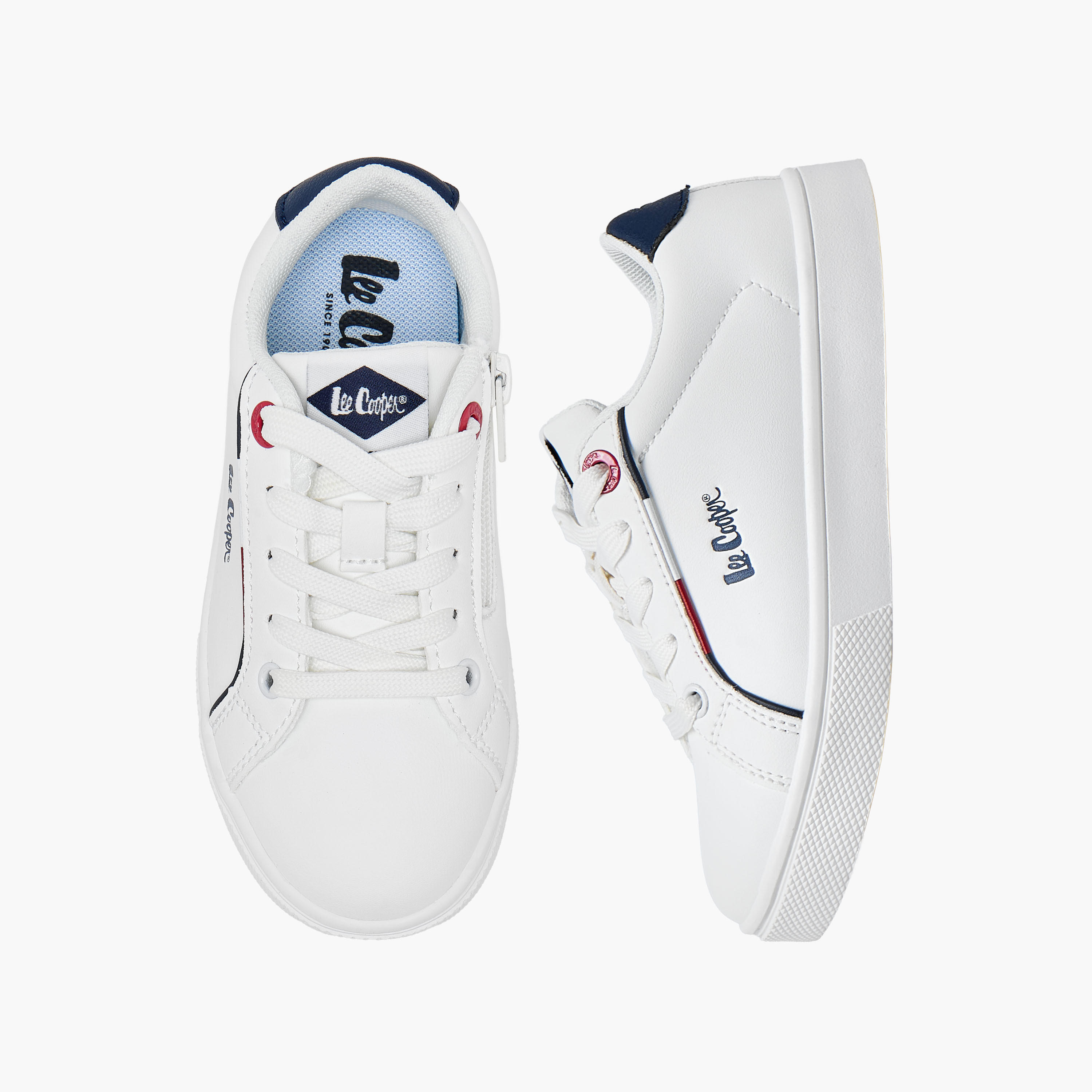 Lee Cooper Boys Lace-Up Ankle Sneakers-boys-shoes-sneakers-image-1