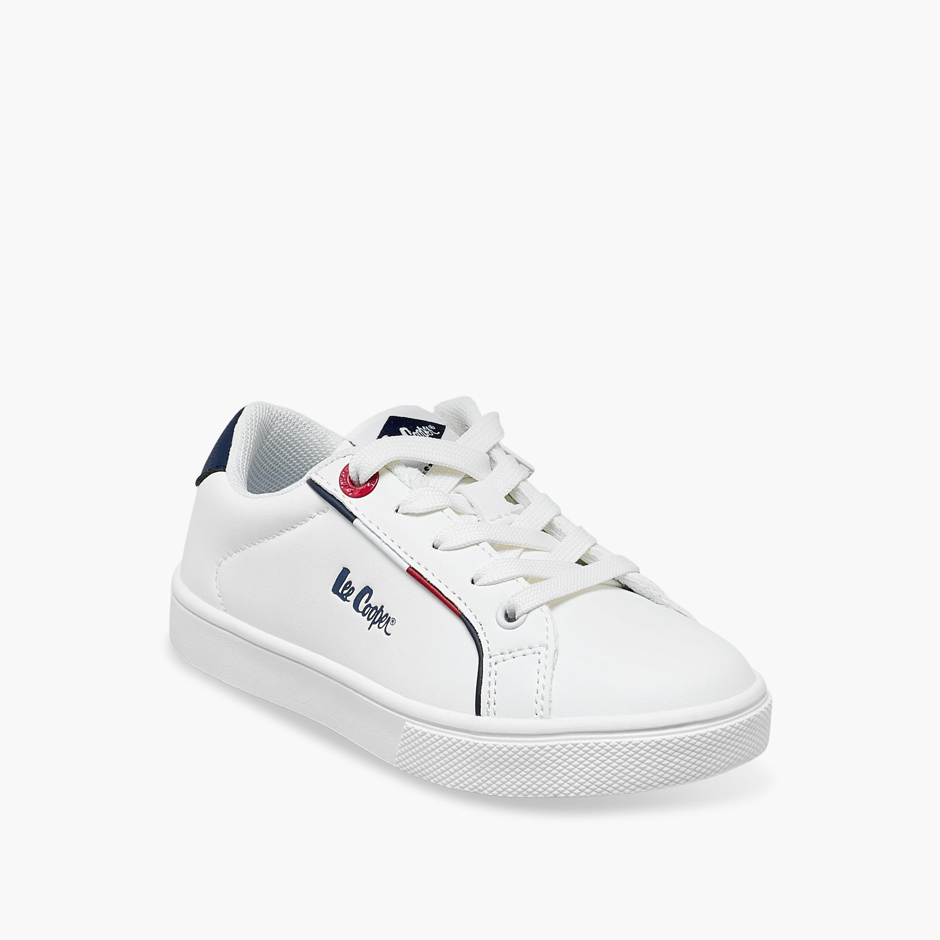Lee Cooper Boys Lace-Up Ankle Sneakers-boys-shoes-sneakers-image-2