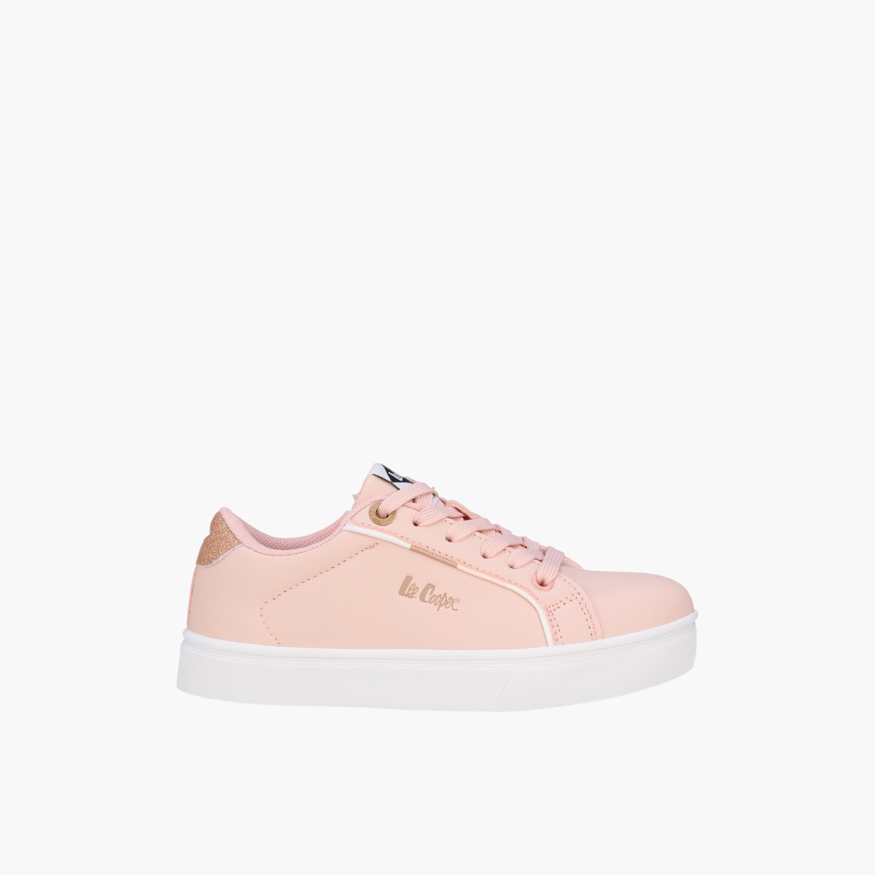 Lee Cooper Girls Lace-Up Sneakers-girls-shoes-sneakers-image-3