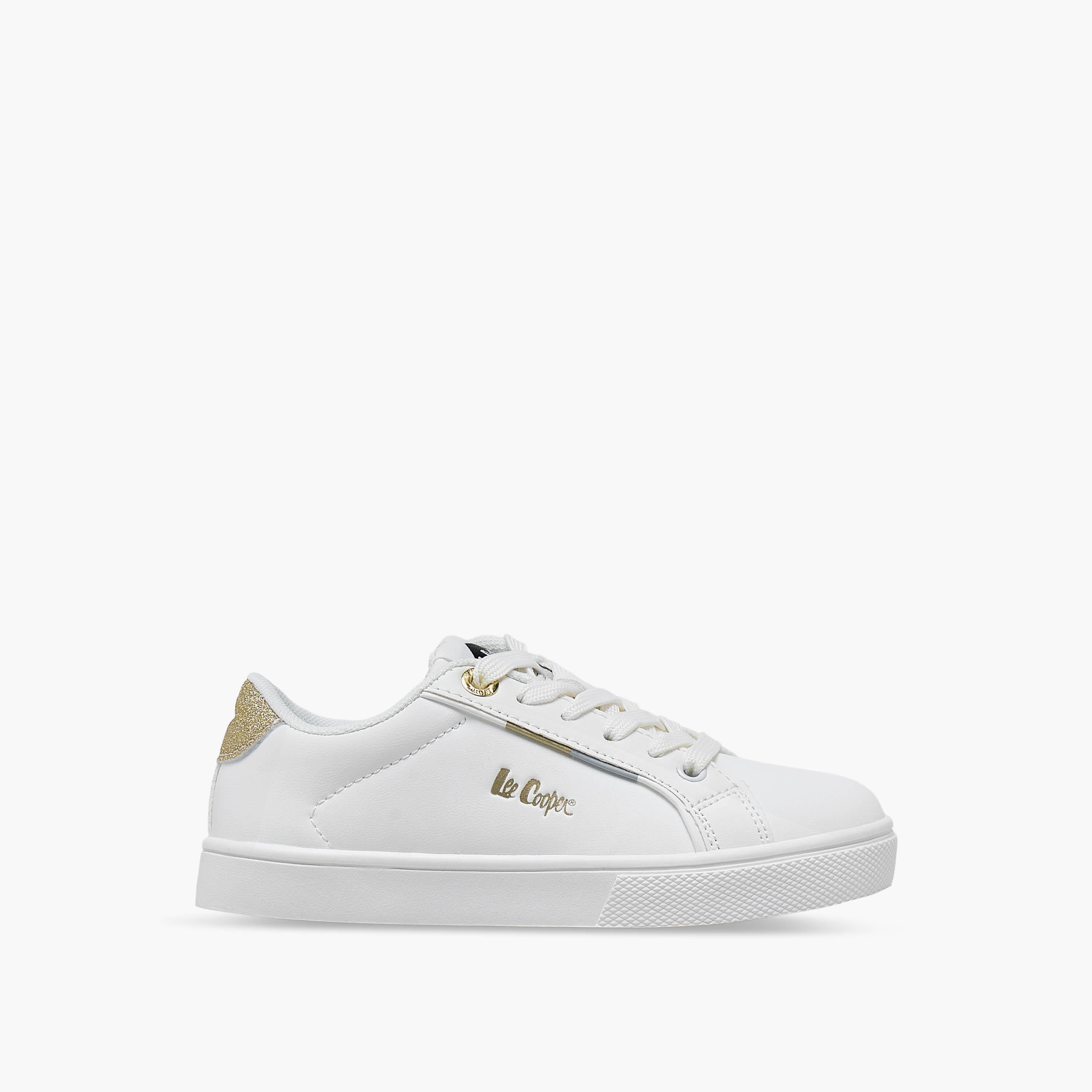 Lee Cooper Girls Lace-Up Ankle Sneakers-girls-shoes-sneakers-image-3