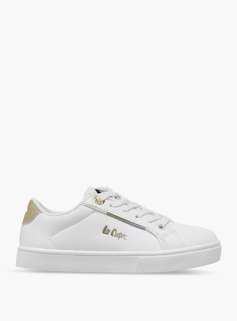 Lee Cooper Girls Lace-Up Ankle Sneakers-girls-shoes-sneakers-image-3