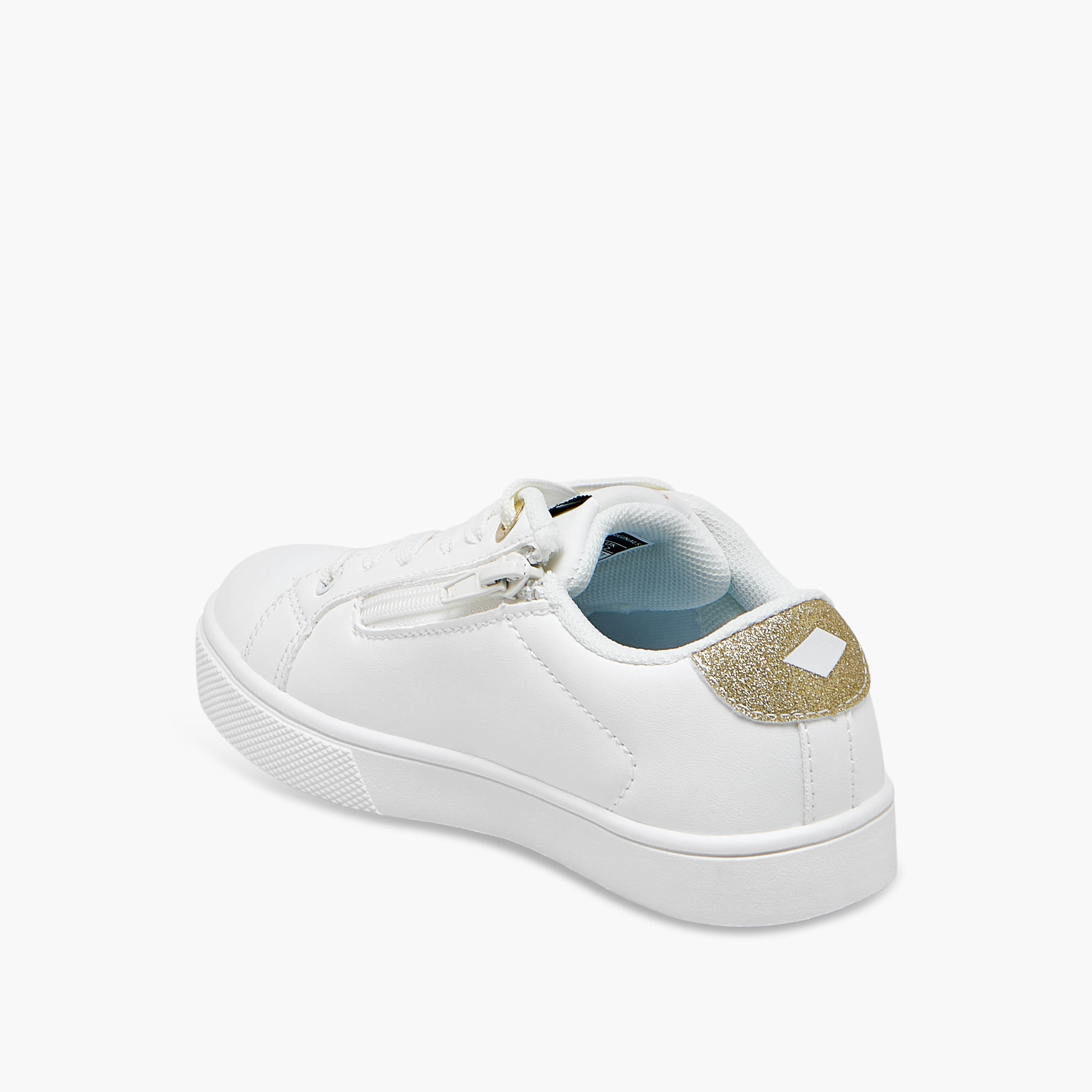 Lee Cooper Girls Lace-Up Ankle Sneakers-girls-shoes-sneakers-image-5