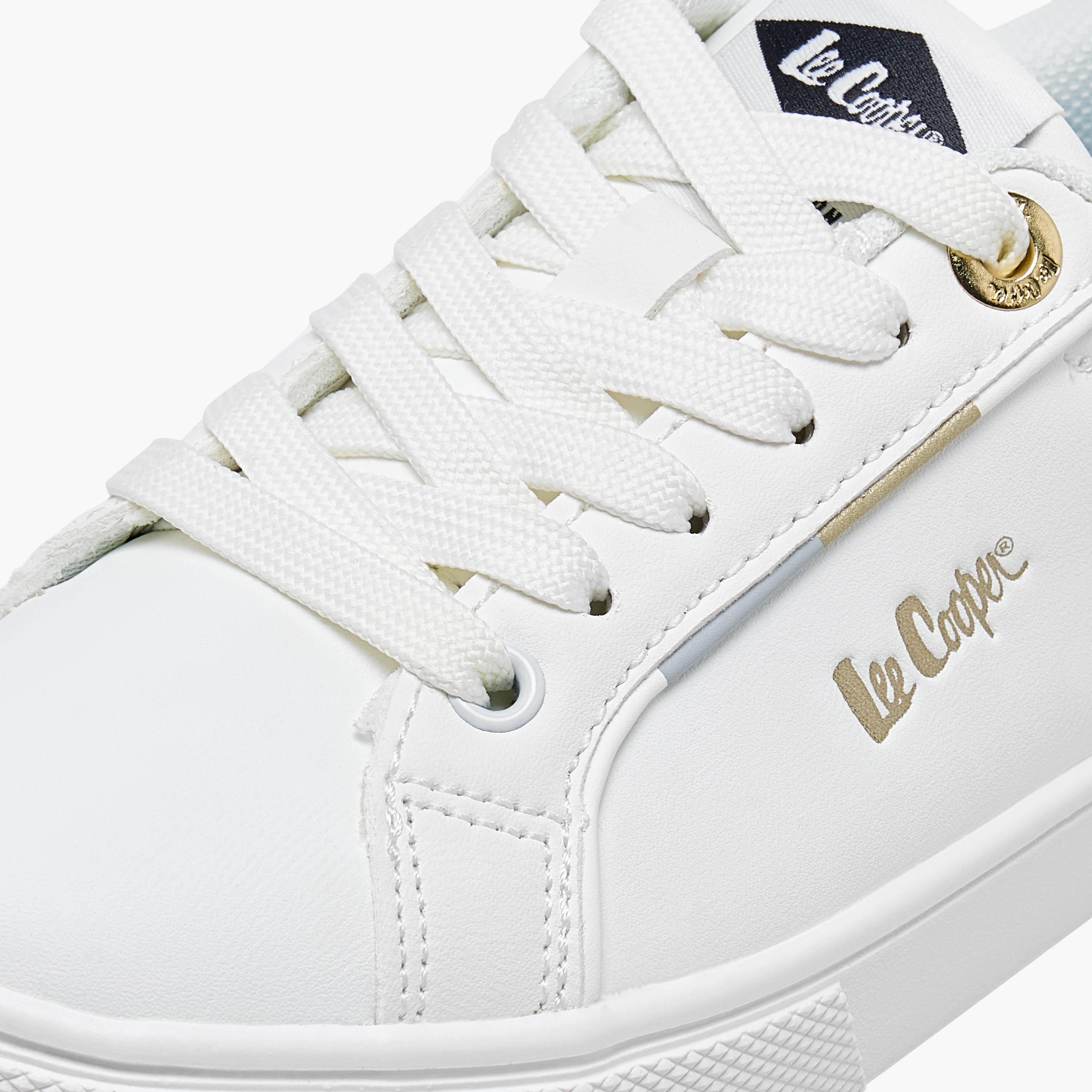 Lee Cooper Girls Lace-Up Ankle Sneakers-girls-shoes-sneakers-image-7