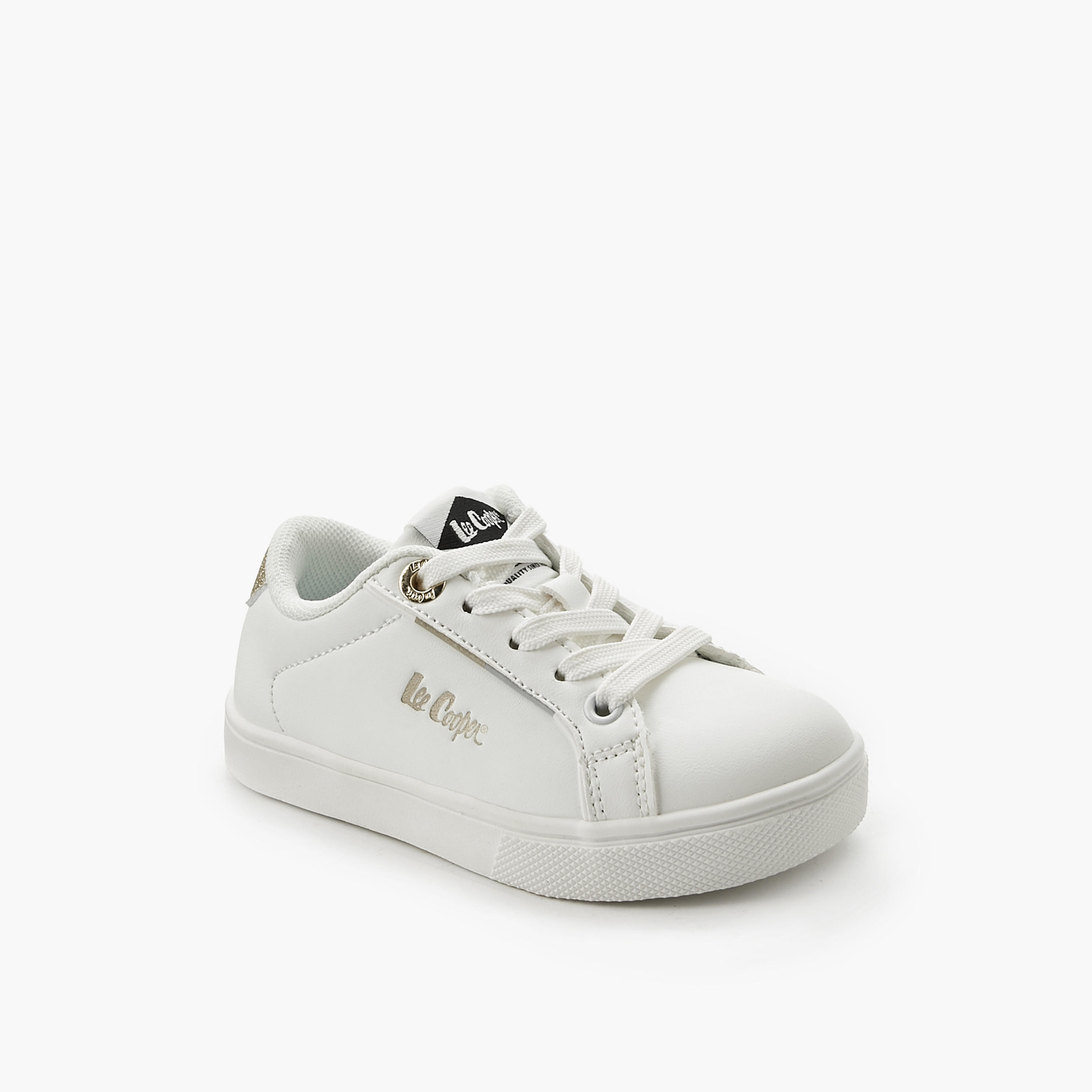 Lee Cooper Girls Lace-Up Ankle Sneakers-girls-shoes-sneakers-image-2