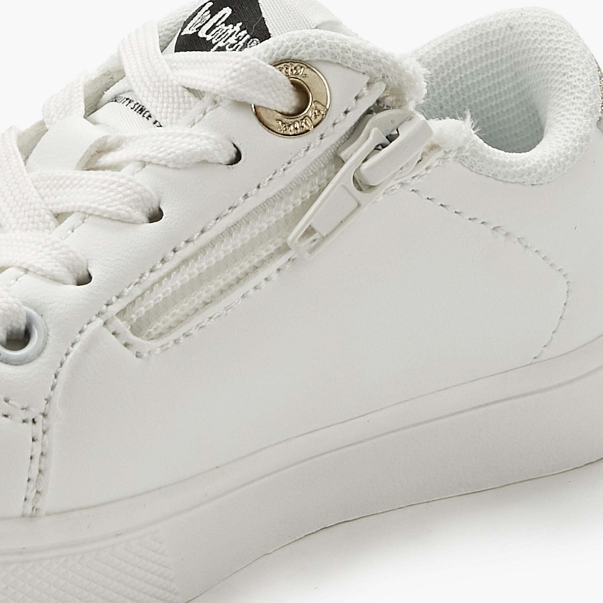 Lee Cooper Girls Lace-Up Ankle Sneakers-girls-shoes-sneakers-image-5