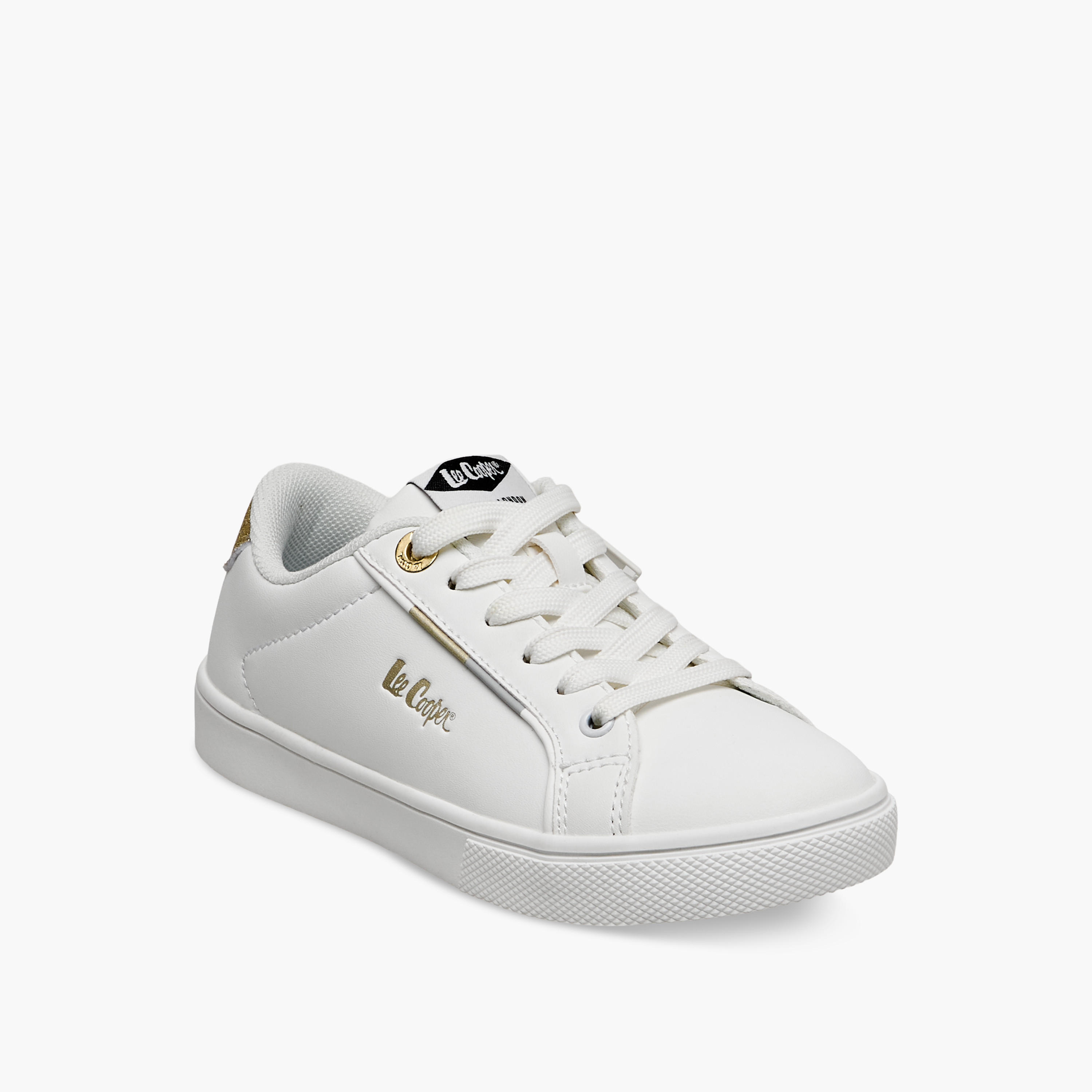 Lee Cooper Girls Lace-Up Sneakers-girls-shoes-sneakers-image-2
