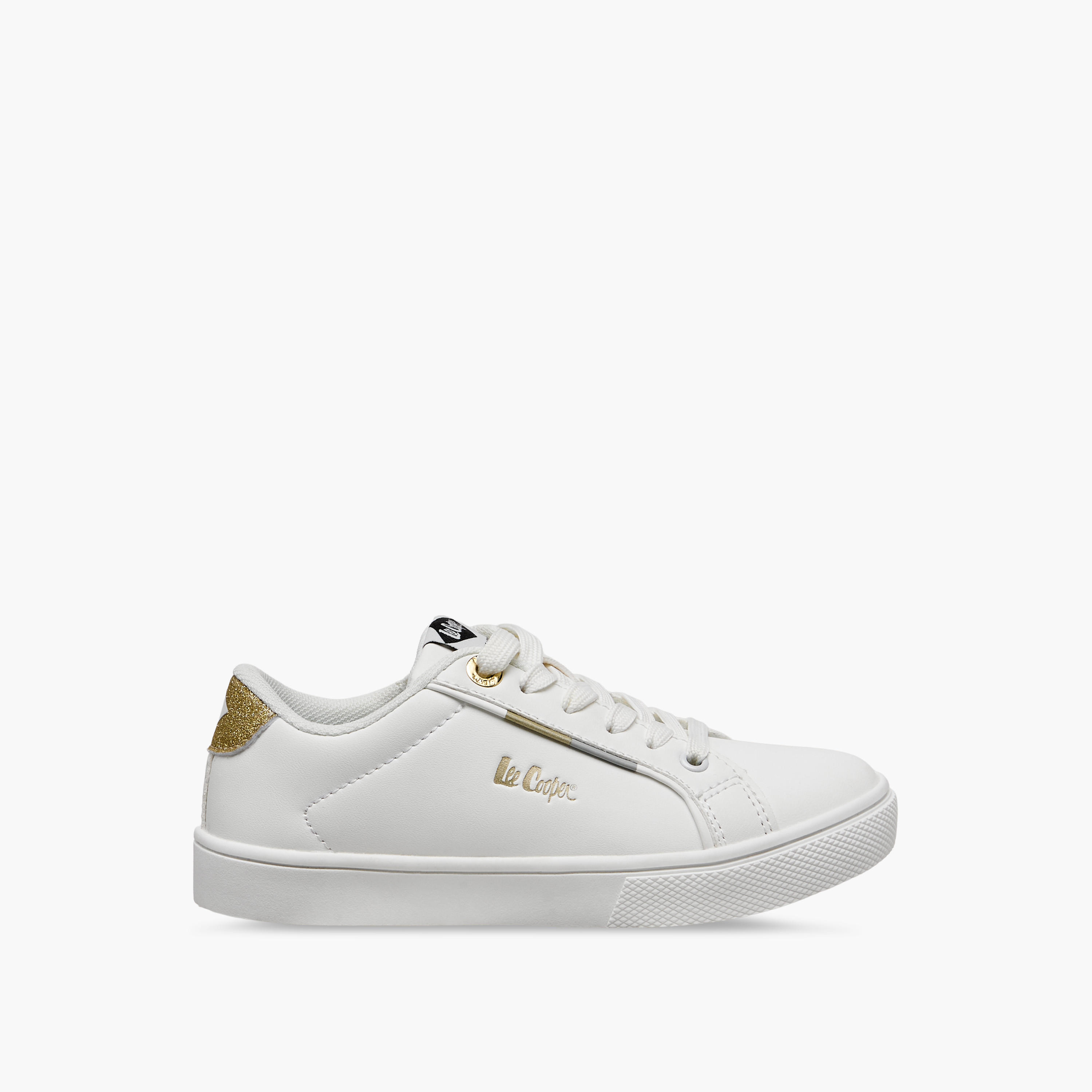 Lee Cooper Girls Lace-Up Sneakers-girls-shoes-sneakers-image-3