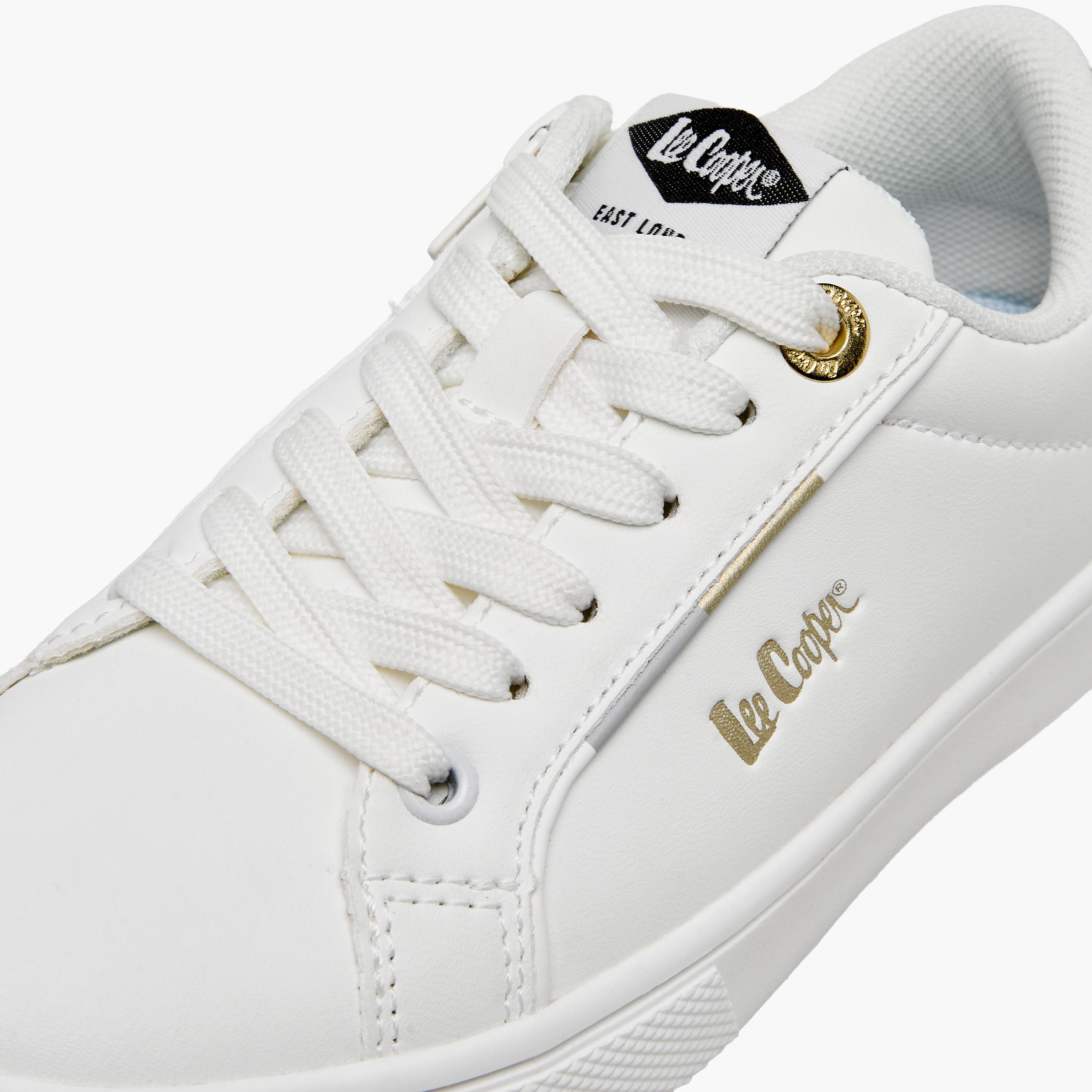 Lee Cooper Girls Lace-Up Sneakers-girls-shoes-sneakers-image-4