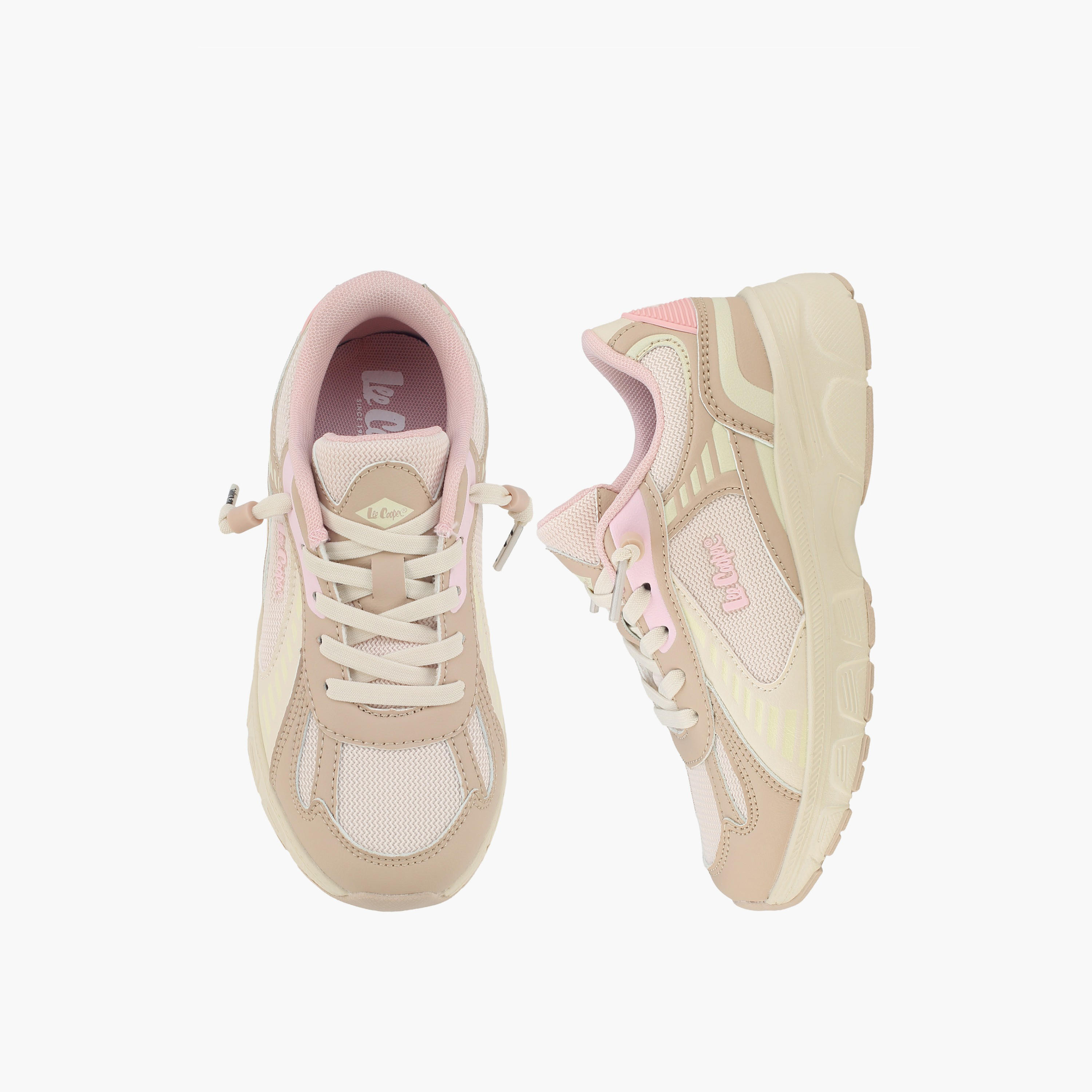 Lee Cooper Girls Lace-Up Ankle Sneakers-girls-shoes-sneakers-image-1