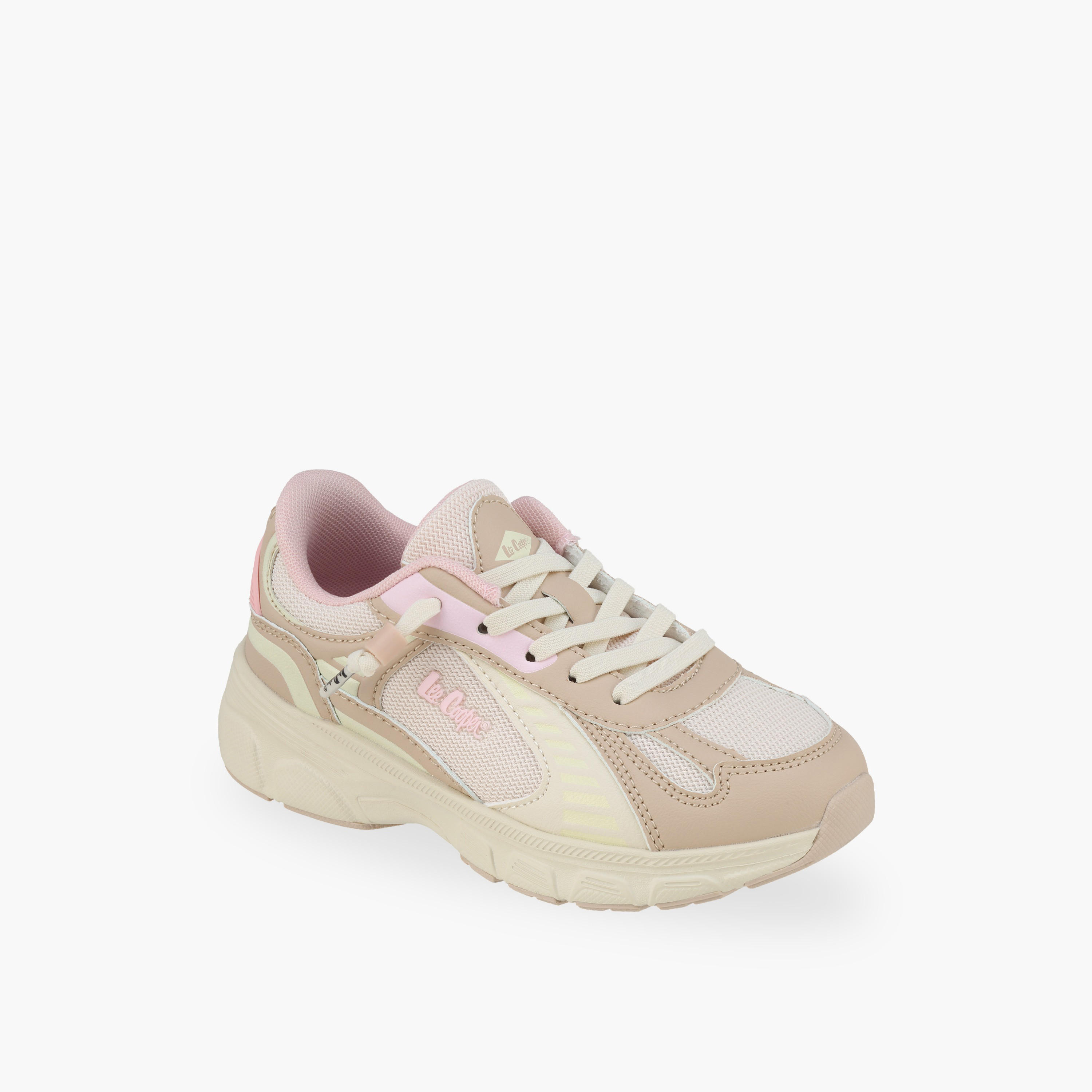 Lee Cooper Girls Lace-Up Ankle Sneakers-girls-shoes-sneakers-image-2