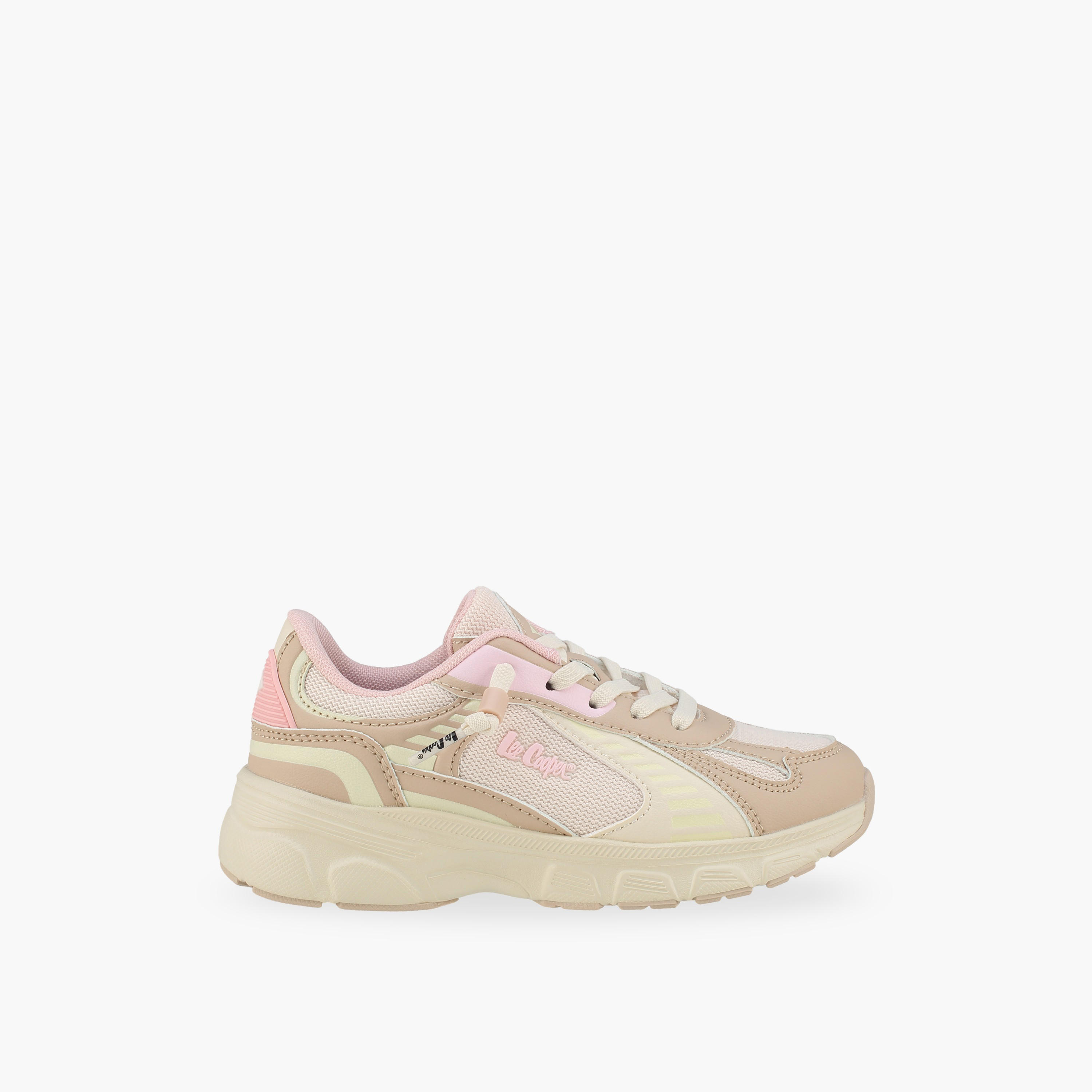 Lee Cooper Girls Lace-Up Ankle Sneakers-girls-shoes-sneakers-image-3