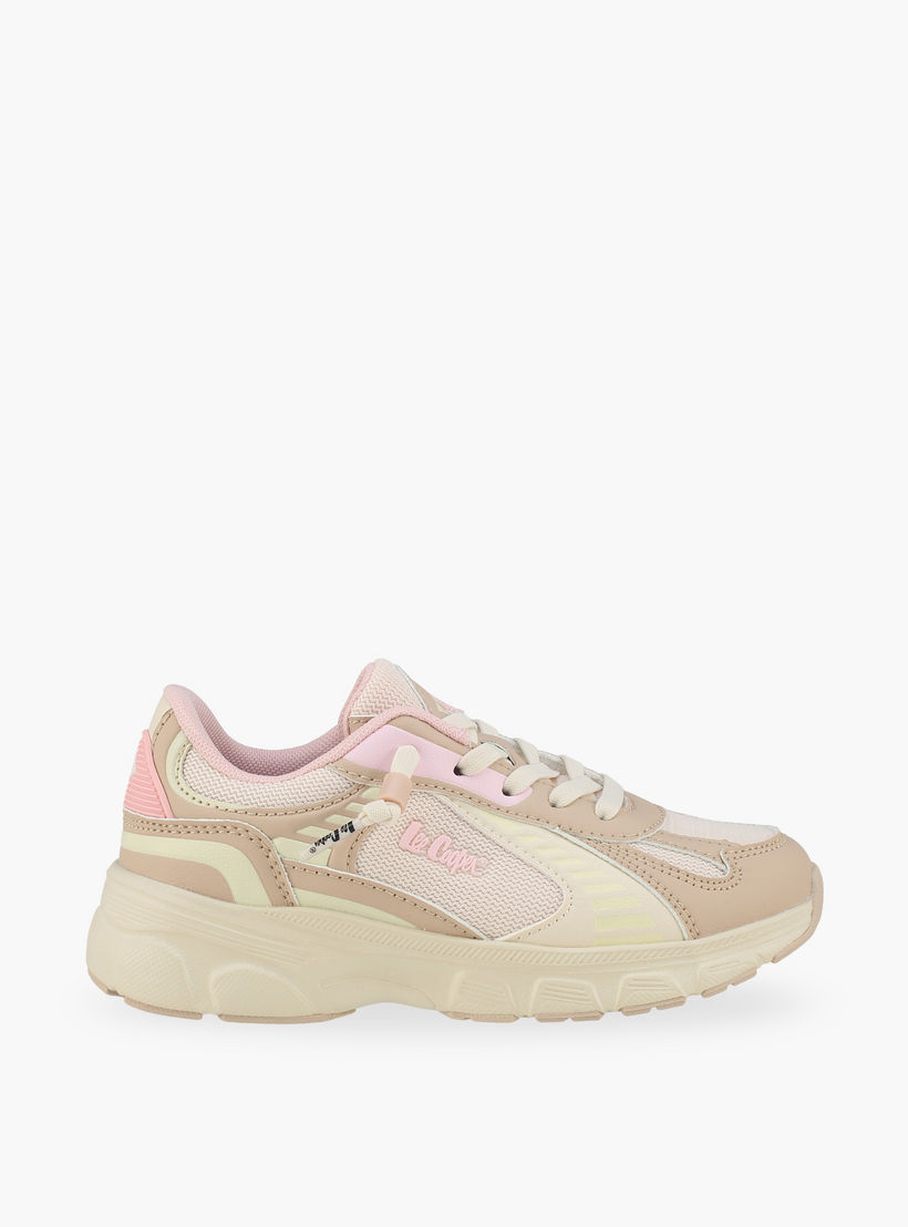 Lee Cooper Girls Lace-Up Ankle Sneakers-girls-shoes-sneakers-image-3