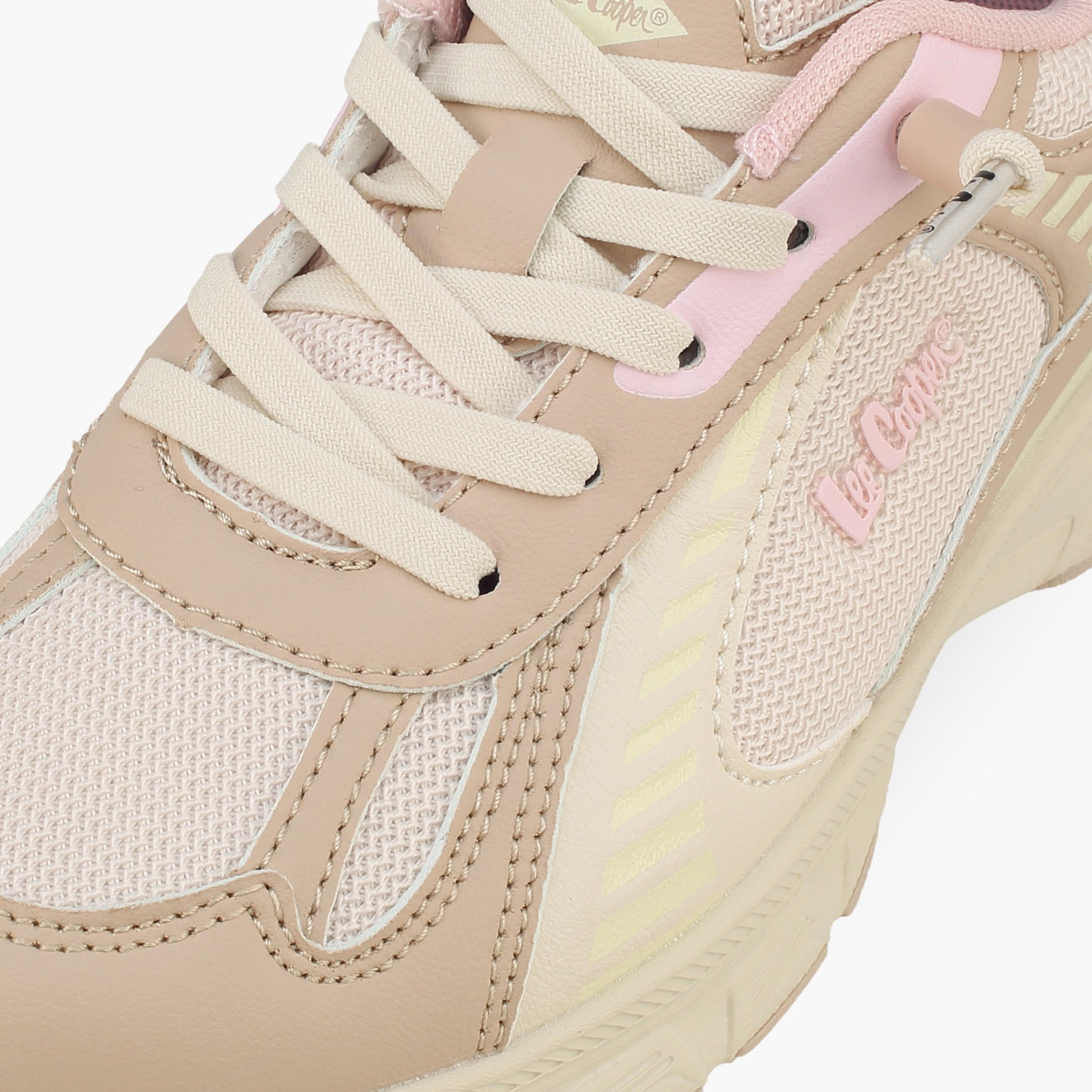 Lee Cooper Girls Lace-Up Ankle Sneakers-girls-shoes-sneakers-image-4
