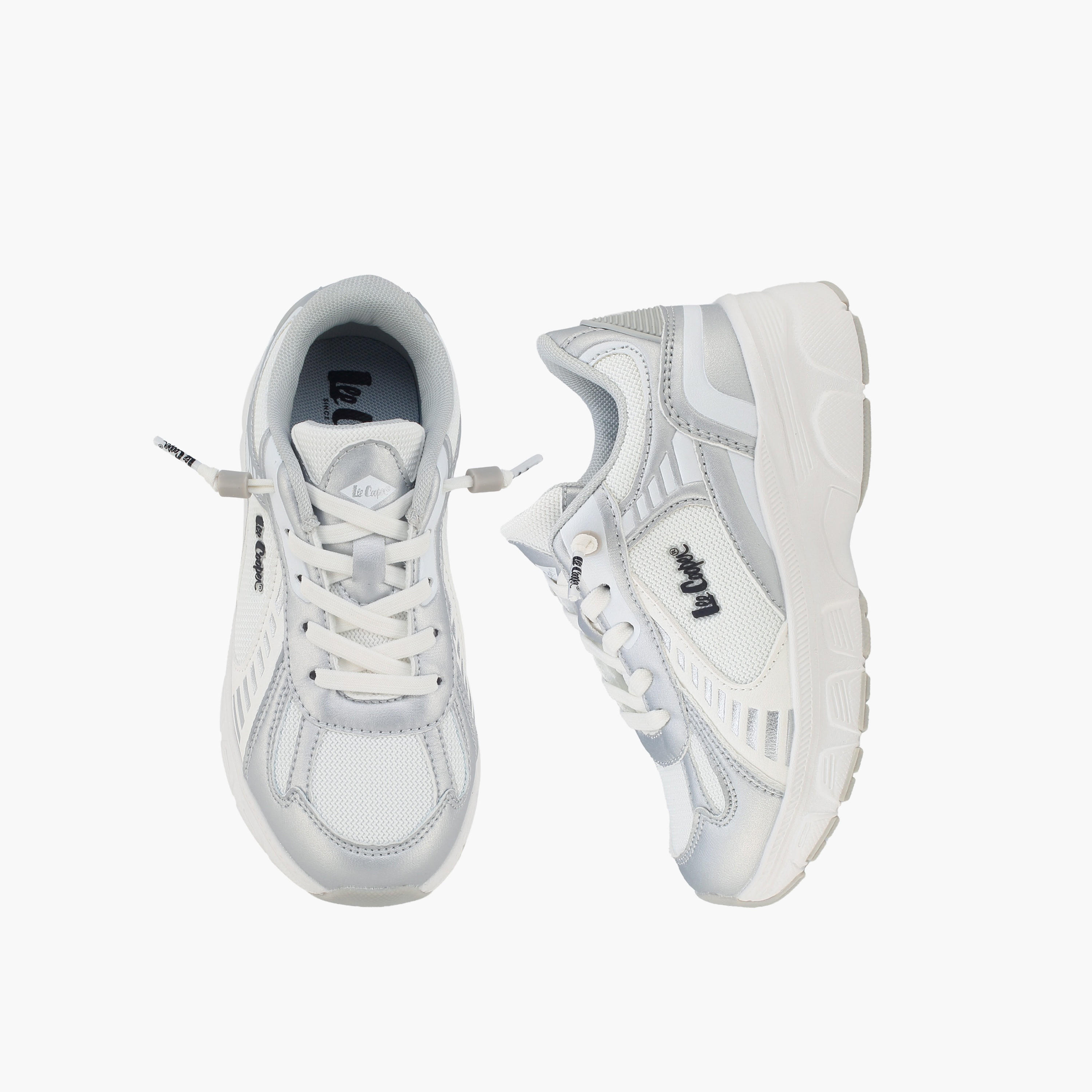 Lee Cooper Girls Lace-Up Ankle Sneakers-girls-shoes-sneakers-image-1