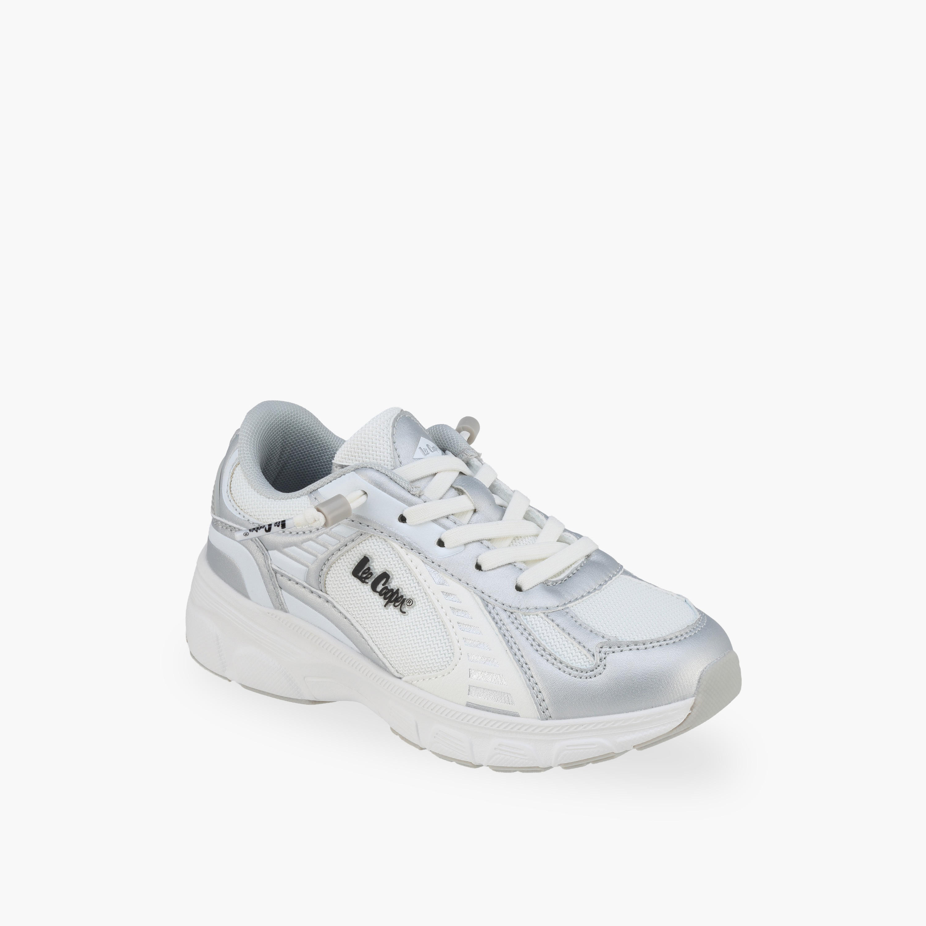 Lee Cooper Girls Lace-Up Ankle Sneakers-girls-shoes-sneakers-image-2