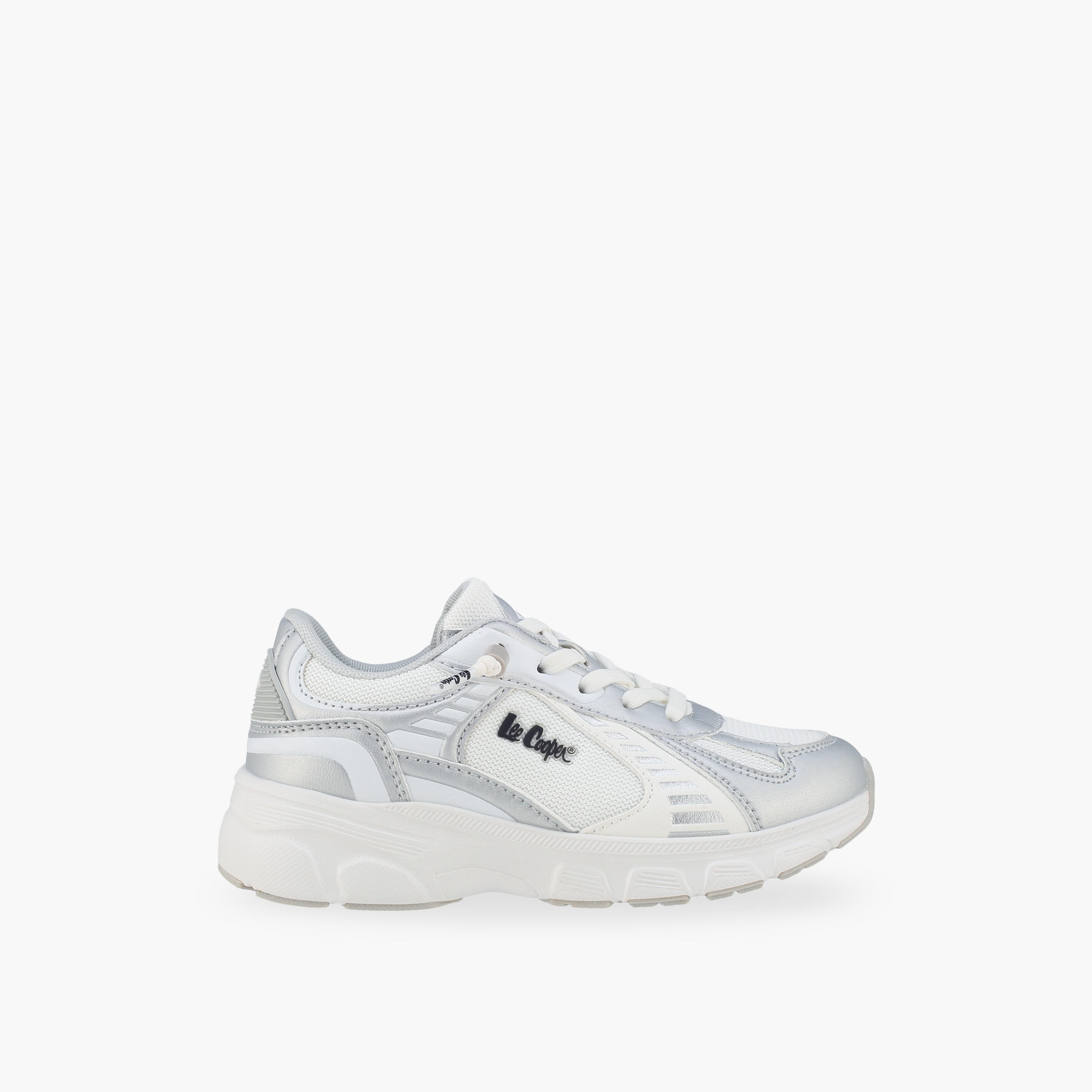Lee Cooper Girls Lace-Up Ankle Sneakers-girls-shoes-sneakers-image-3