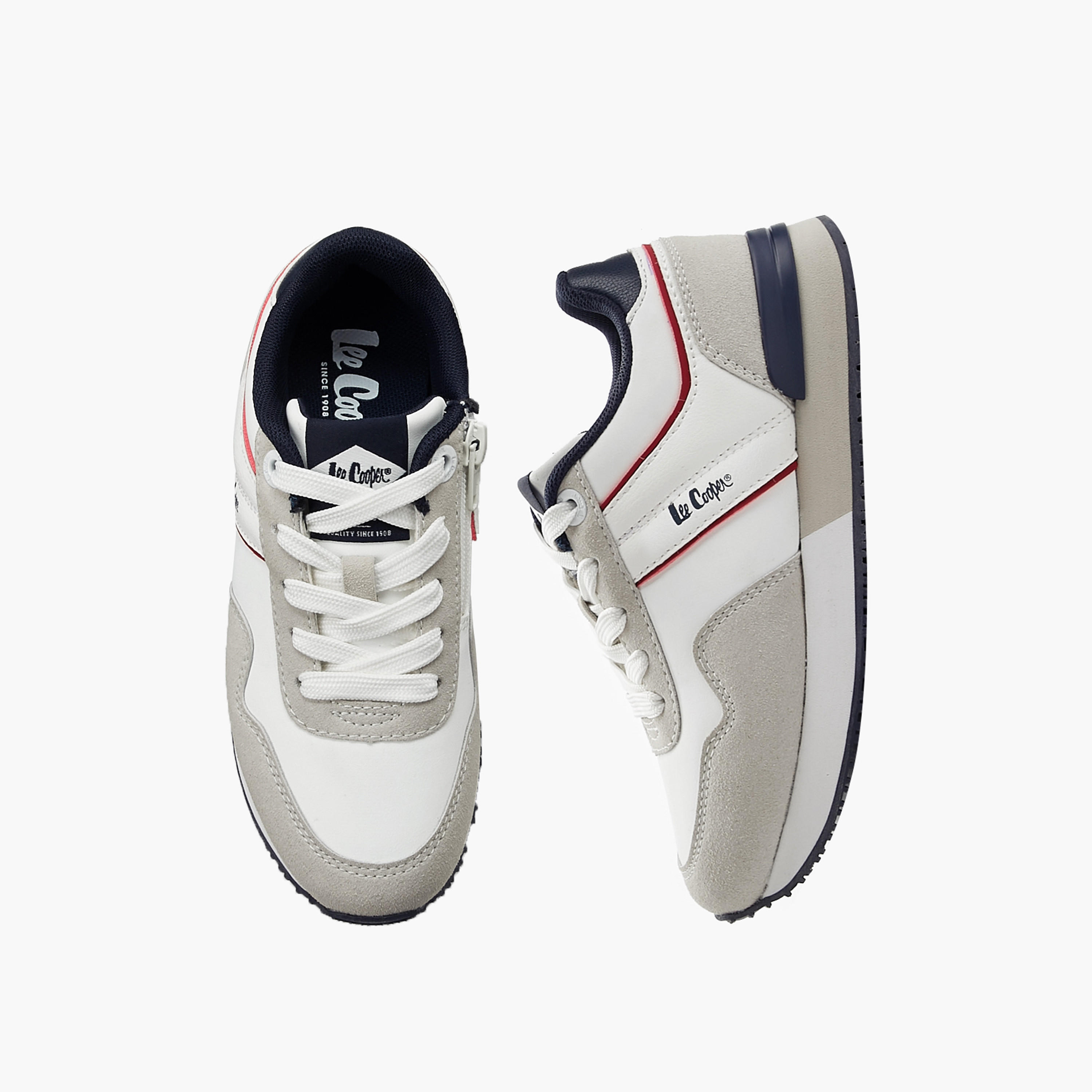 Lee Cooper Boys Lace-Up Ankle Sneakers-boys-shoes-sneakers-image-1