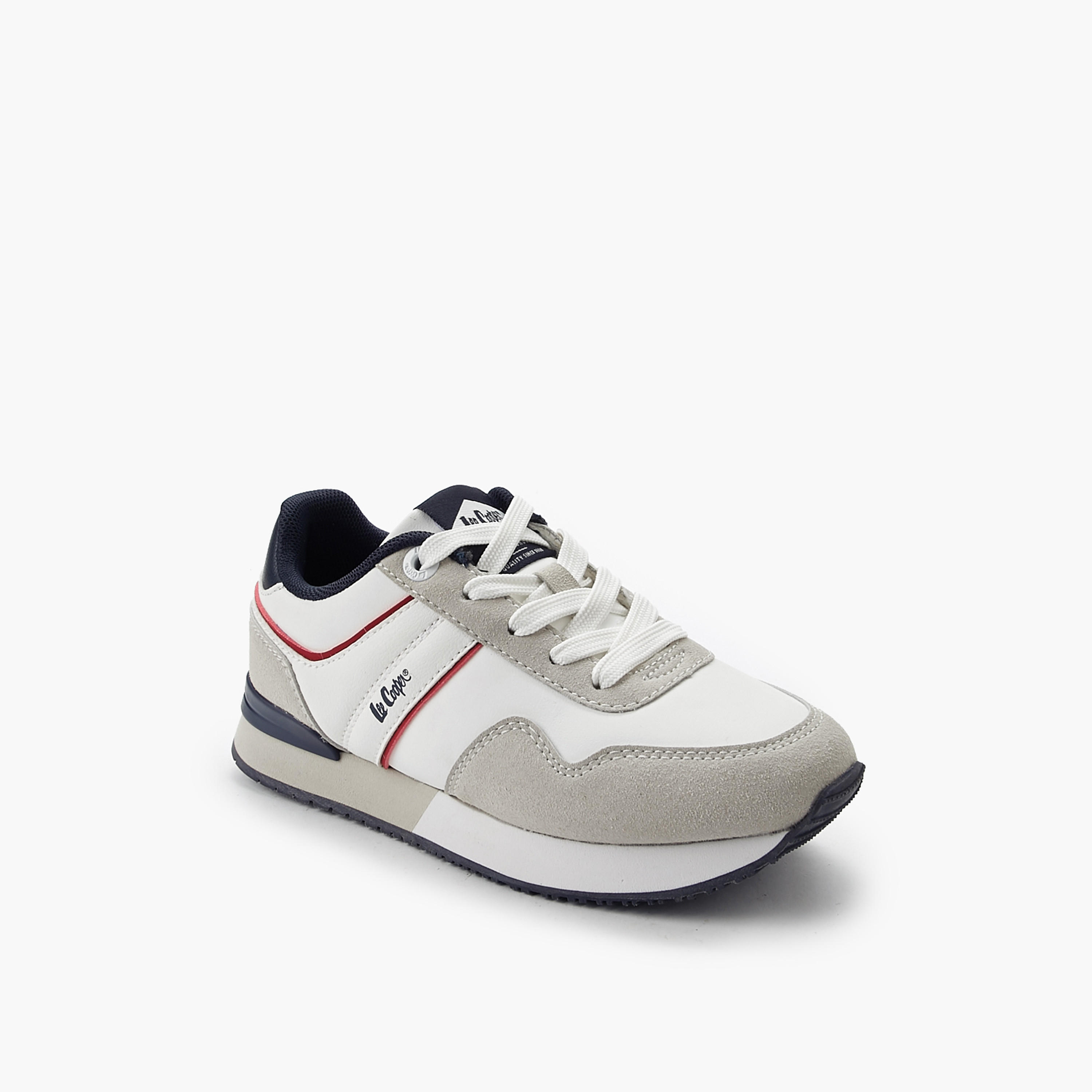 Lee Cooper Boys Lace-Up Ankle Sneakers-boys-shoes-sneakers-image-2