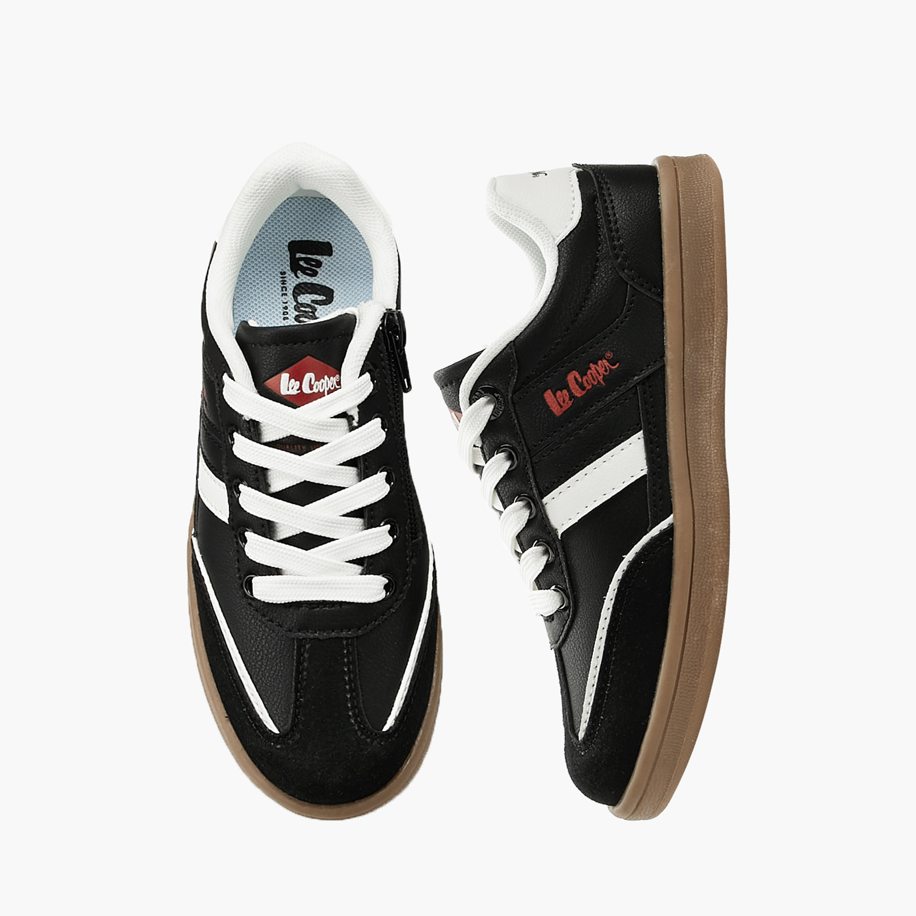 Lee Cooper Boys Lace-Up Ankle Sneakers-boys-shoes-sneakers-image-1