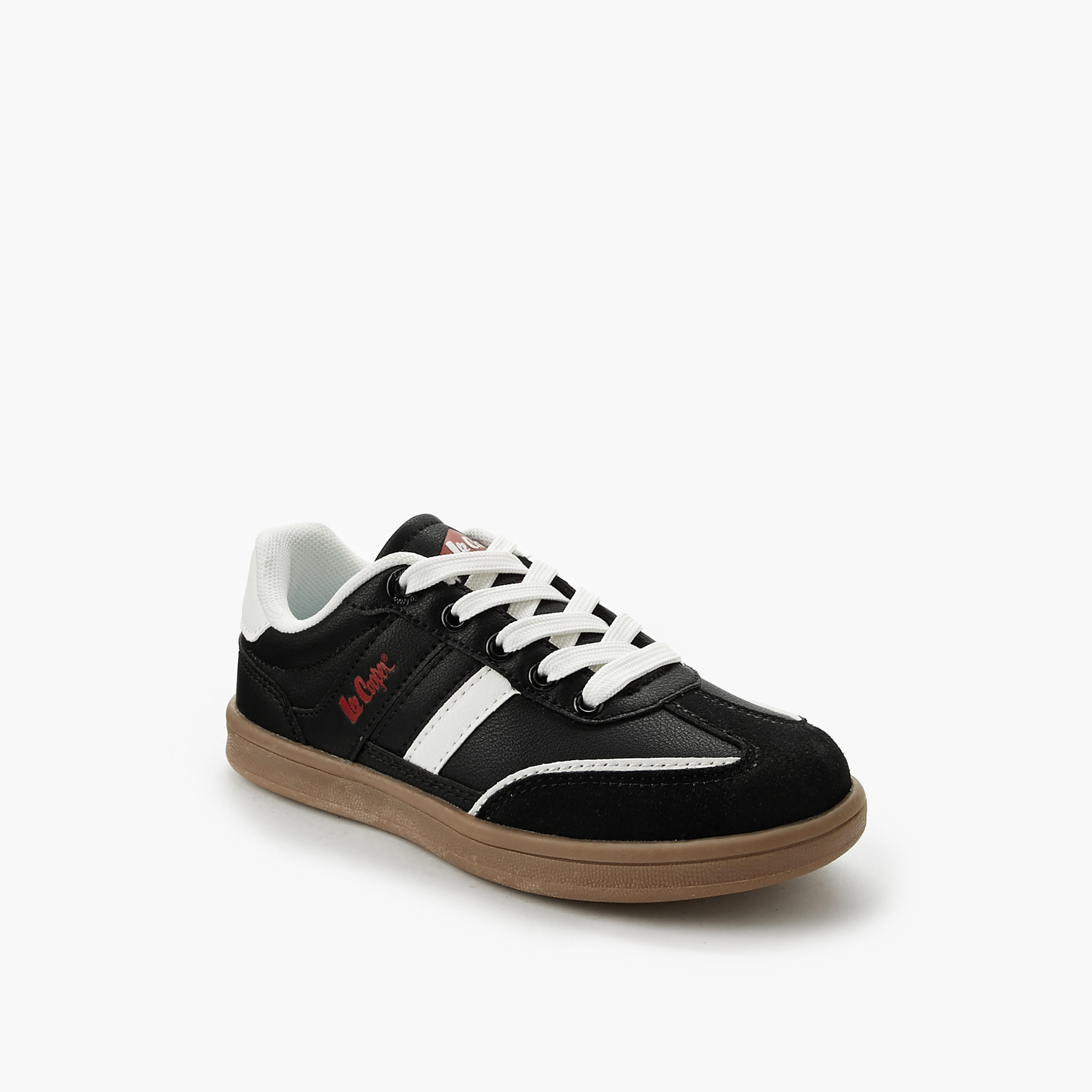 Lee Cooper Boys Lace-Up Ankle Sneakers-boys-shoes-sneakers-image-2