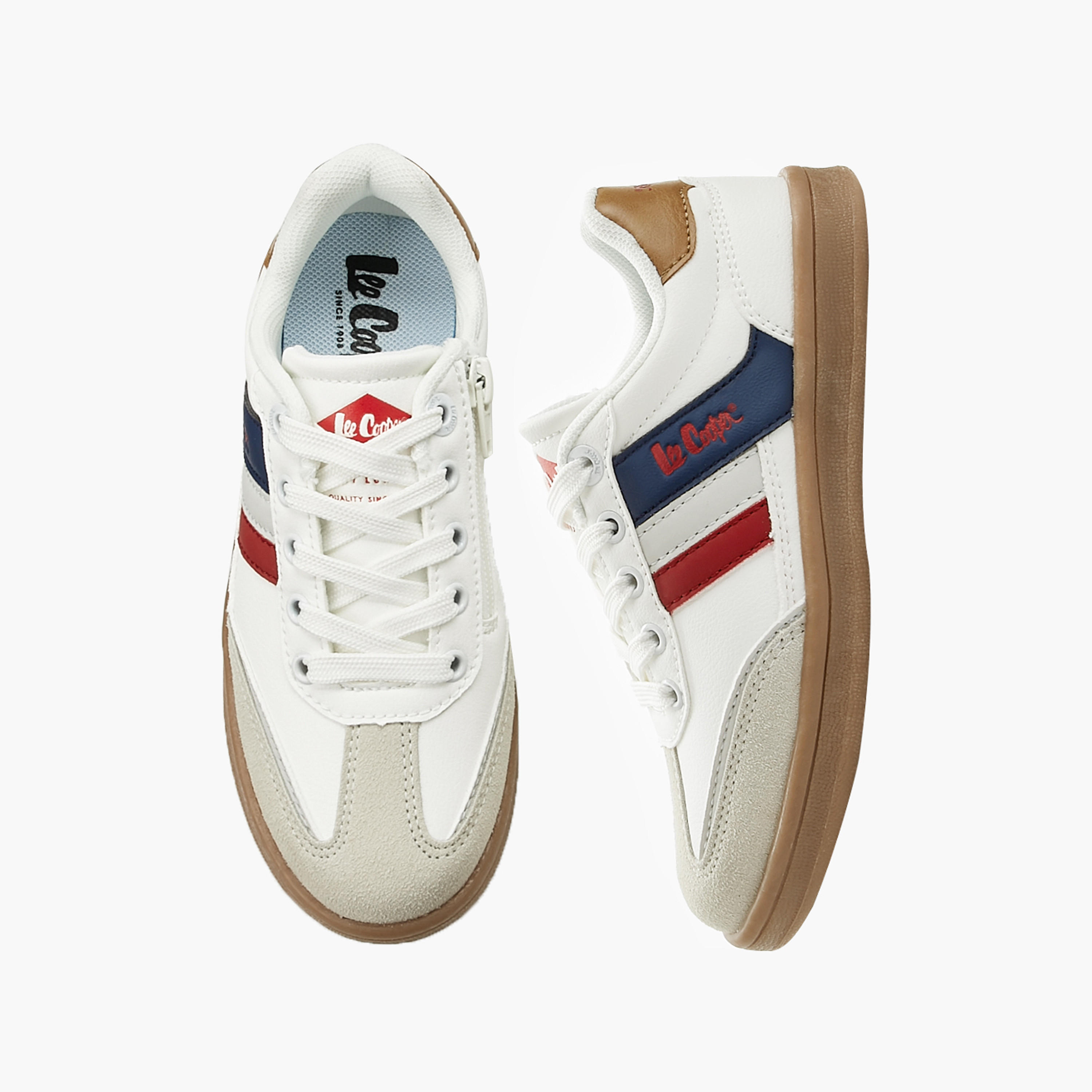 Lee Cooper Boys Lace-Up Ankle Sneakers-boys-shoes-sneakers-image-1