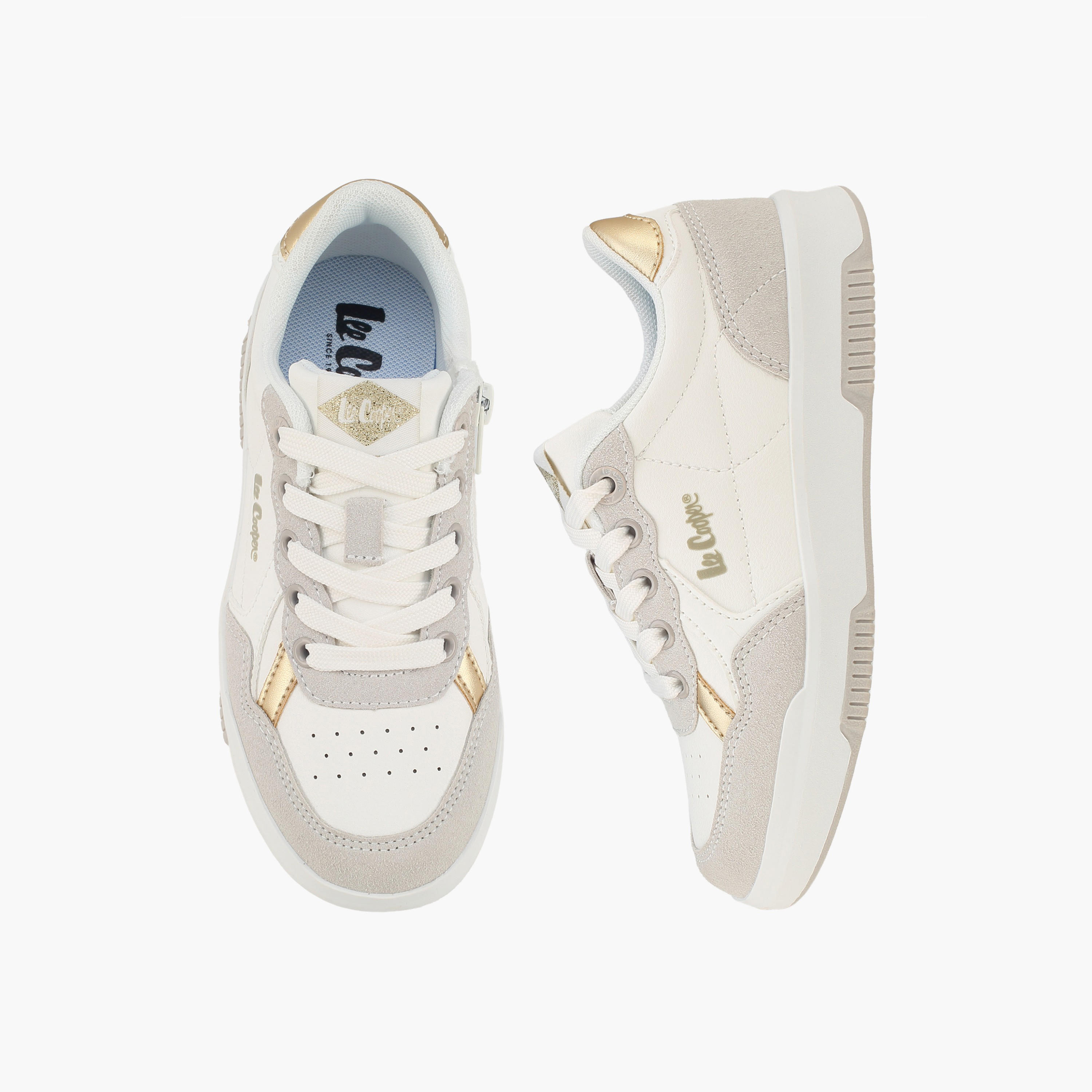 حذاء سنيكرز برباط إغلاق للبنات من لي كوبر-girls-shoes-sneakers-image-1