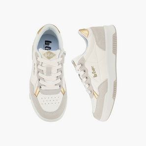 Lee Cooper Girls Lace-Up Ankle Sneakers-girls-shoes-sneakers-image-1