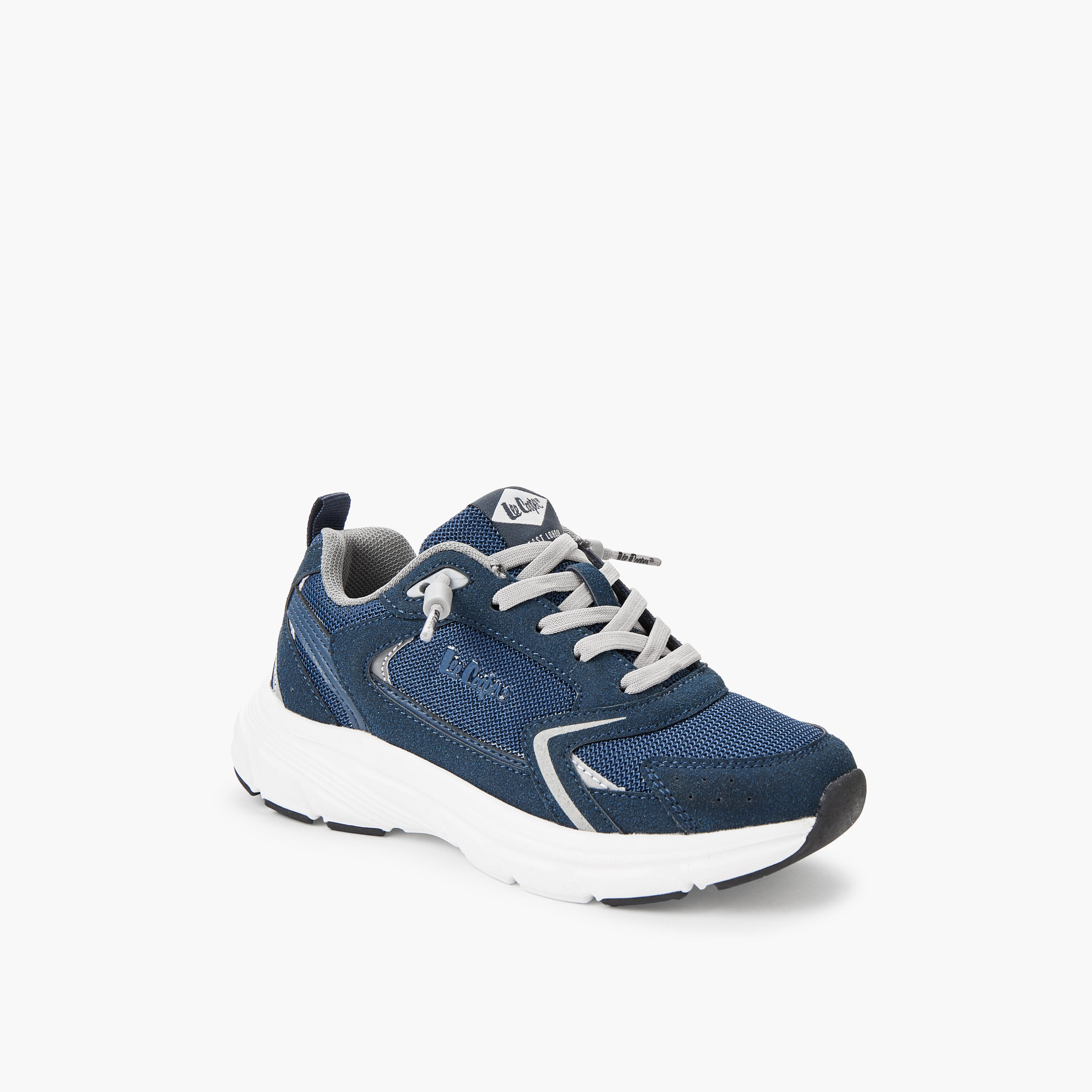 Lee Cooper Boys Lace-Up Ankle Sneakers-boys-shoes-sneakers-image-2