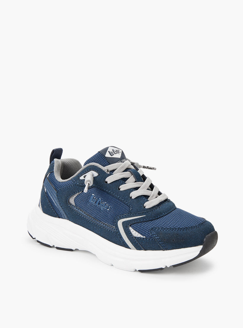 Lee Cooper Boys Lace-Up Ankle Sneakers-boys-shoes-sneakers-image-2