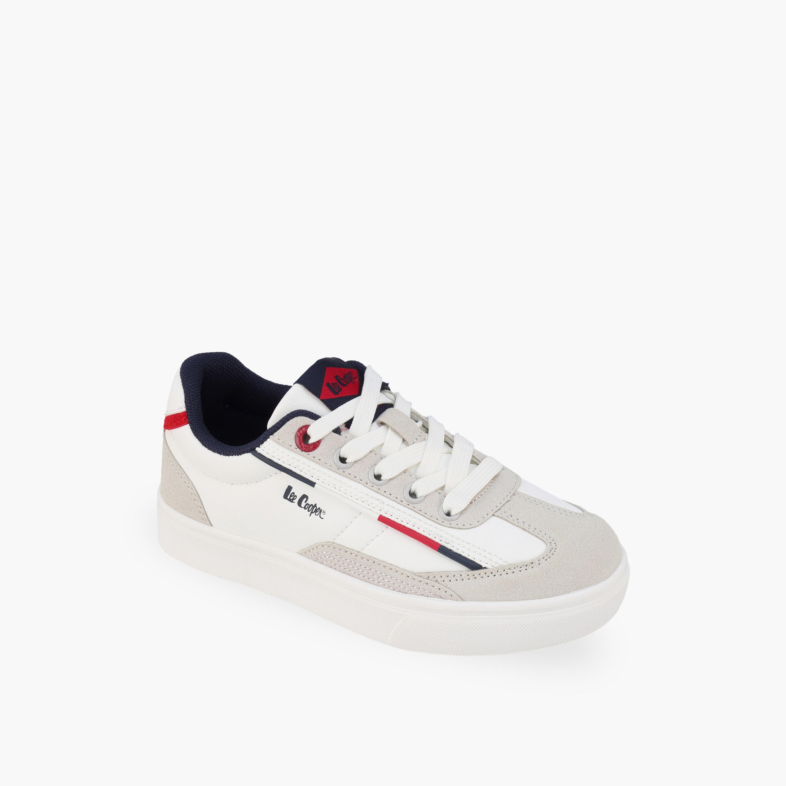 Lee Cooper Boys Lace-Up Ankle Sneakers-boys-shoes-sneakers-image-2