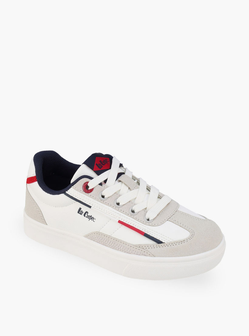 Lee Cooper Boys Lace-Up Ankle Sneakers-boys-shoes-sneakers-image-2