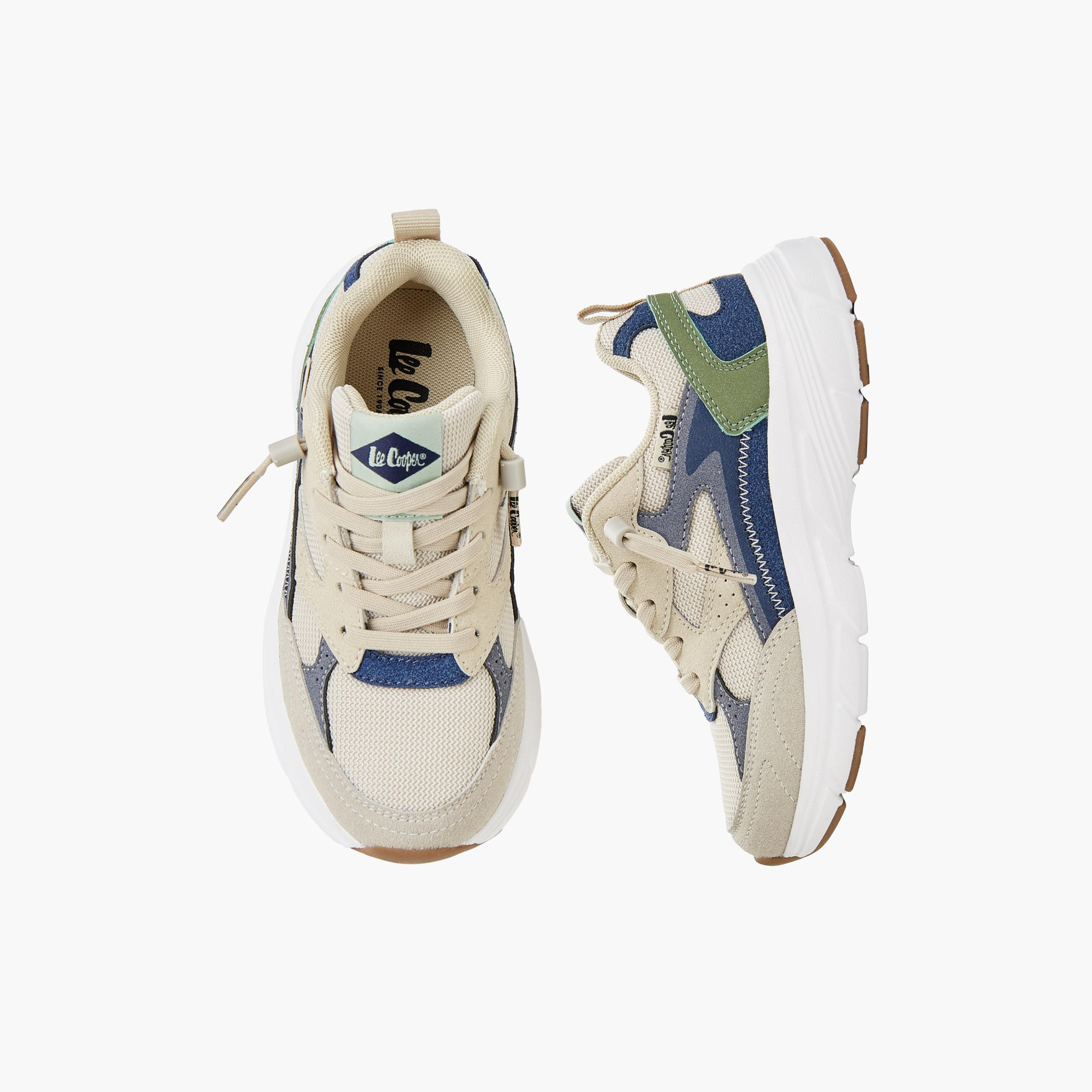 Lee Cooper Boys Lace-Up Ankle Sneakers-boys-shoes-sneakers-image-1