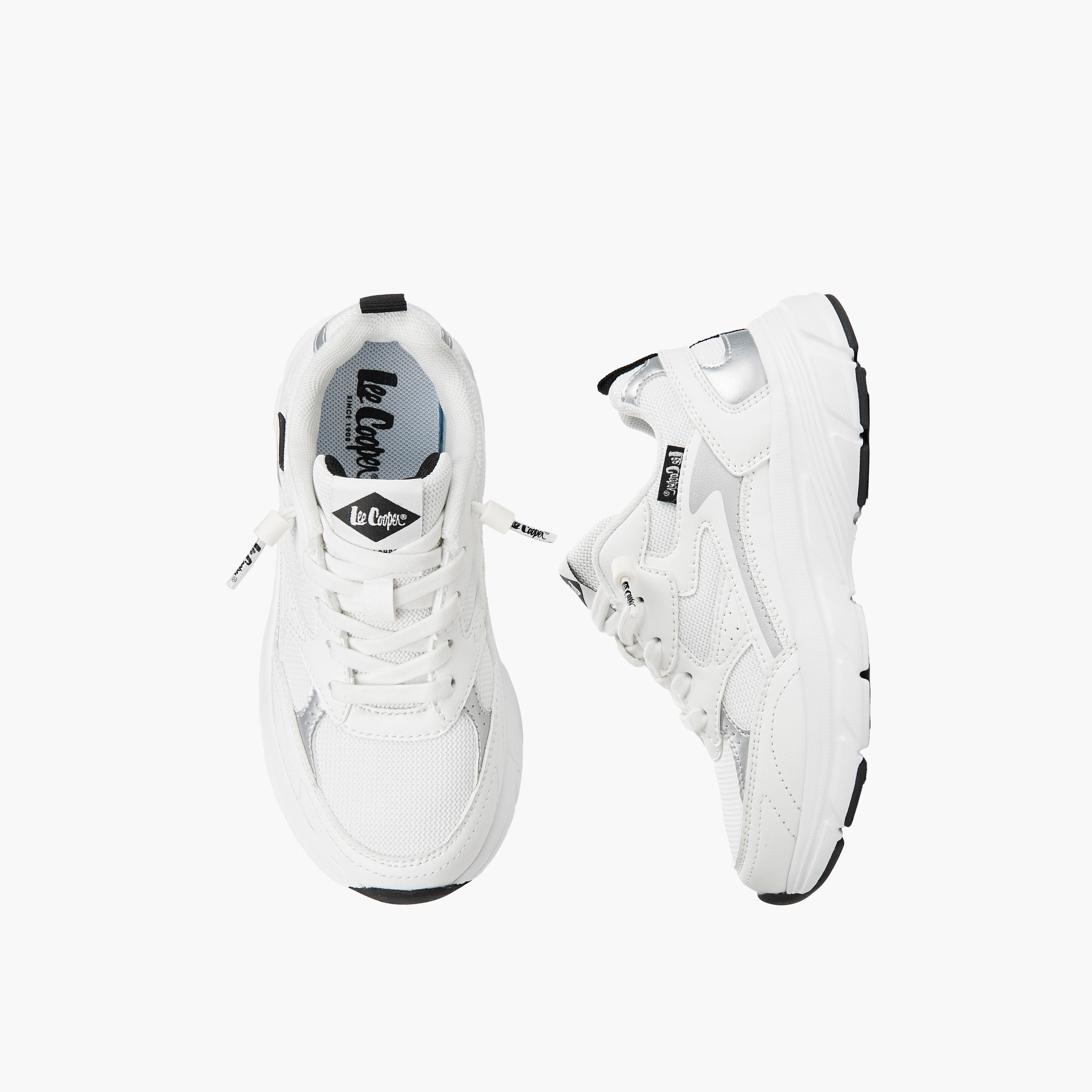 Lee Cooper Boys Lace-Up Ankle Sneakers-boys-shoes-sneakers-image-1