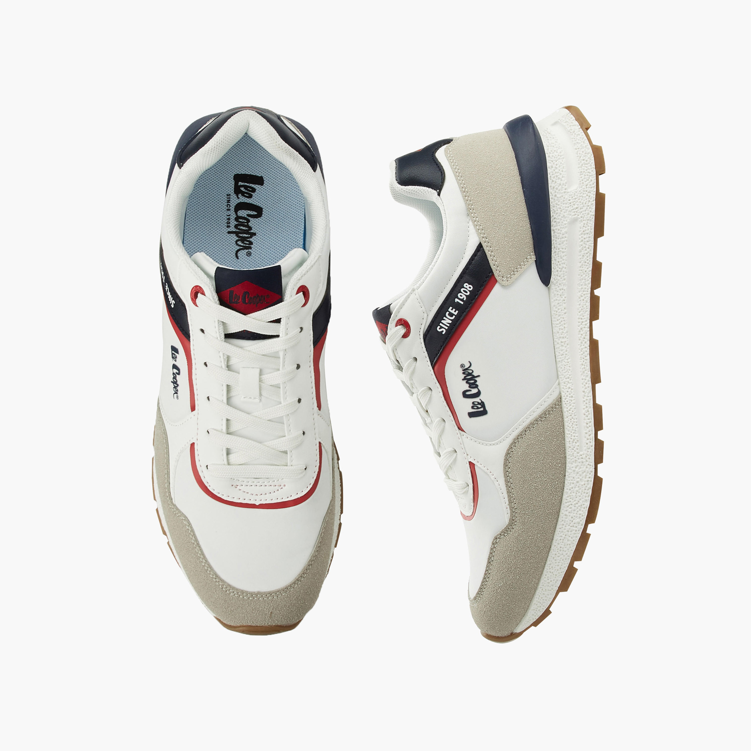 Lee Cooper Men Ortholite Lace-Up Sneakers-men-shoes-sneakers-image-1