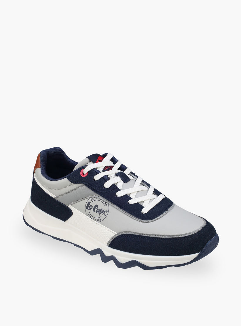 Lee Cooper Men Lace-Up Ankle Sneakers-men-shoes-sneakers-image-2
