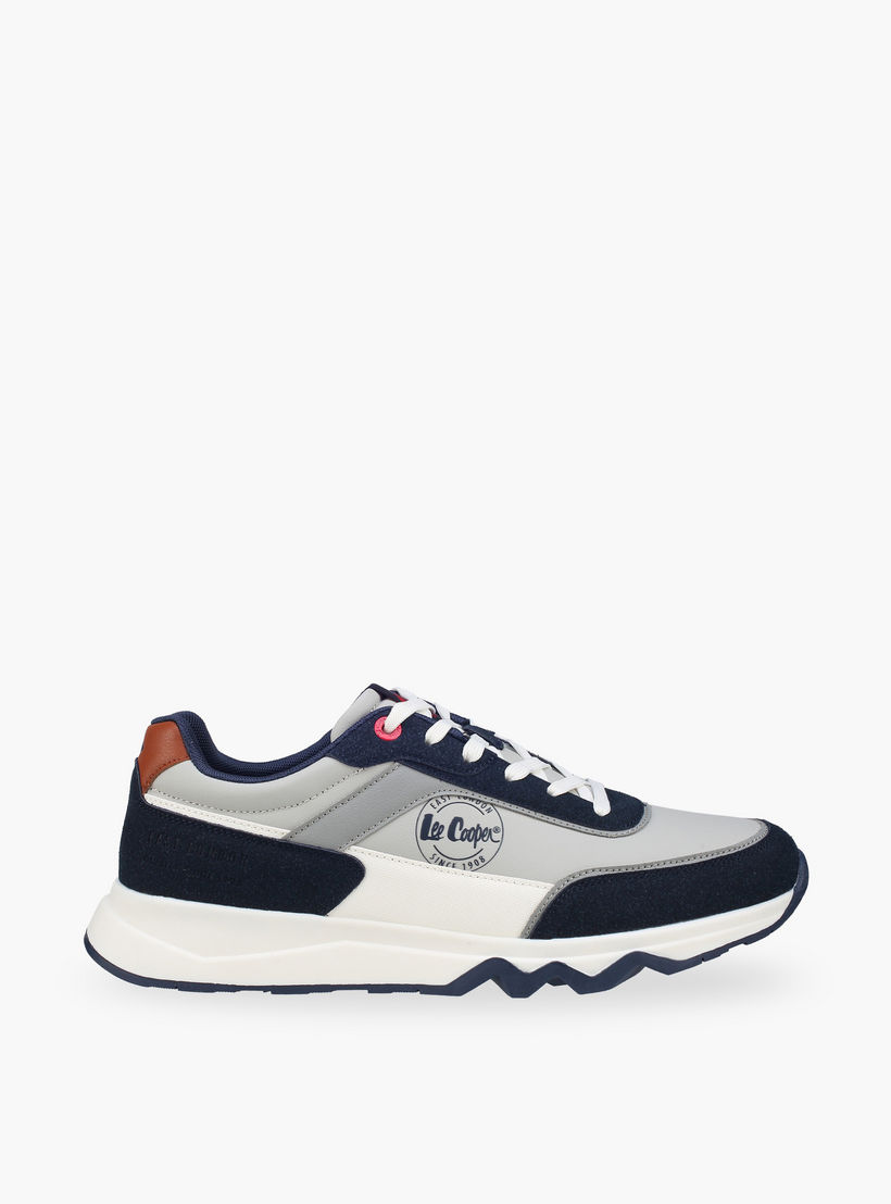Lee Cooper Men Lace-Up Ankle Sneakers-men-shoes-sneakers-image-3