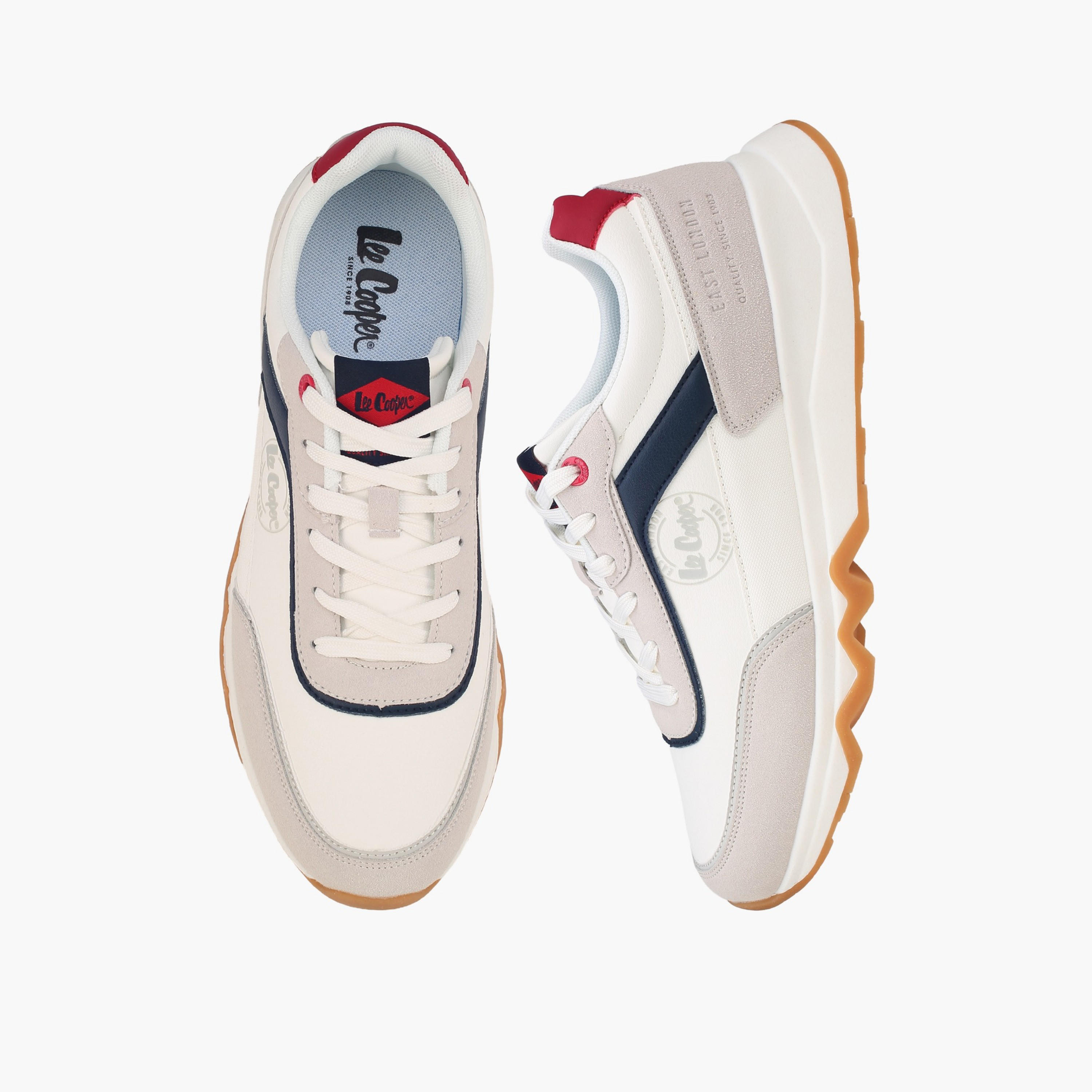 Lee Cooper Men Lace-Up Ankle Sneakers-men-shoes-sneakers-image-1