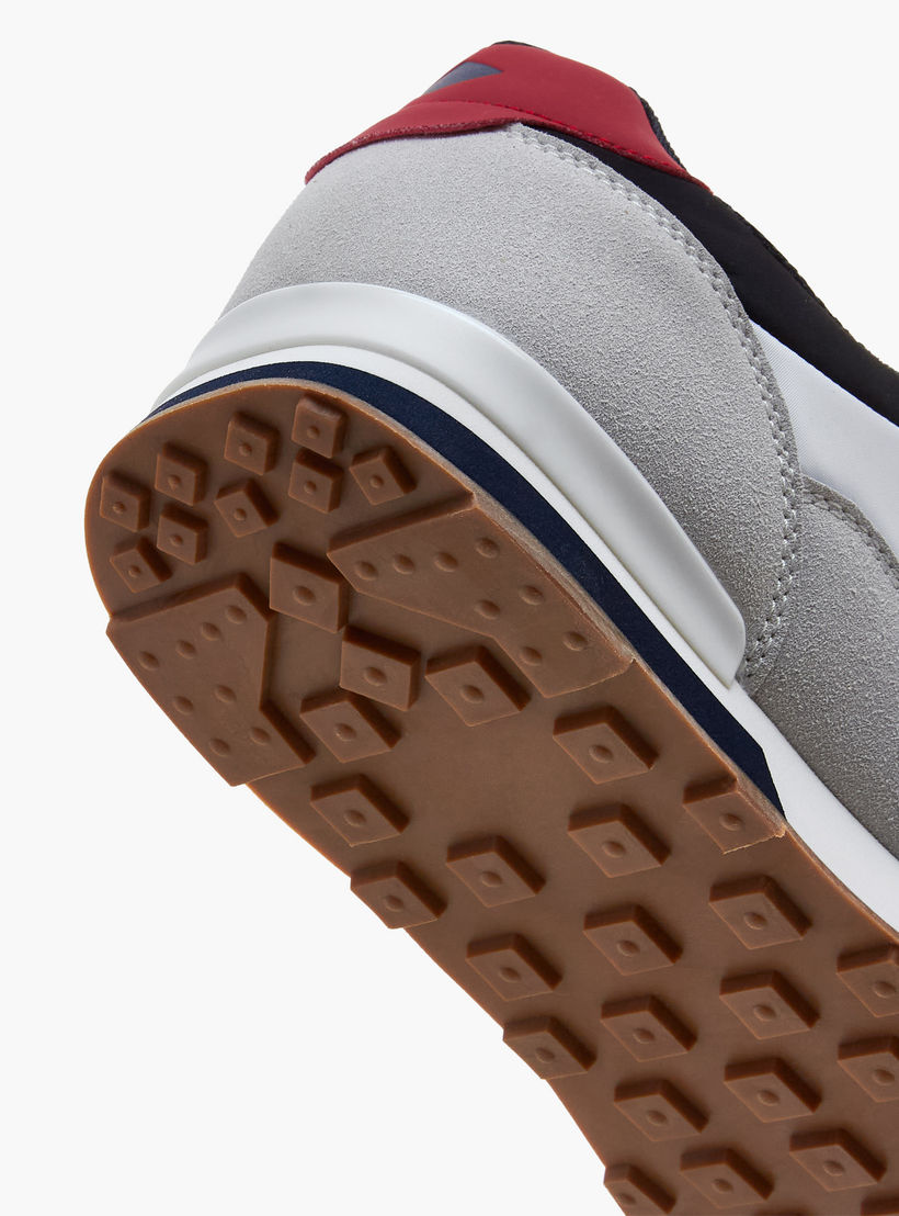 Lee Cooper Men Panelled Lace-Up Ortholite Sneakers-men-shoes-sneakers-image-5