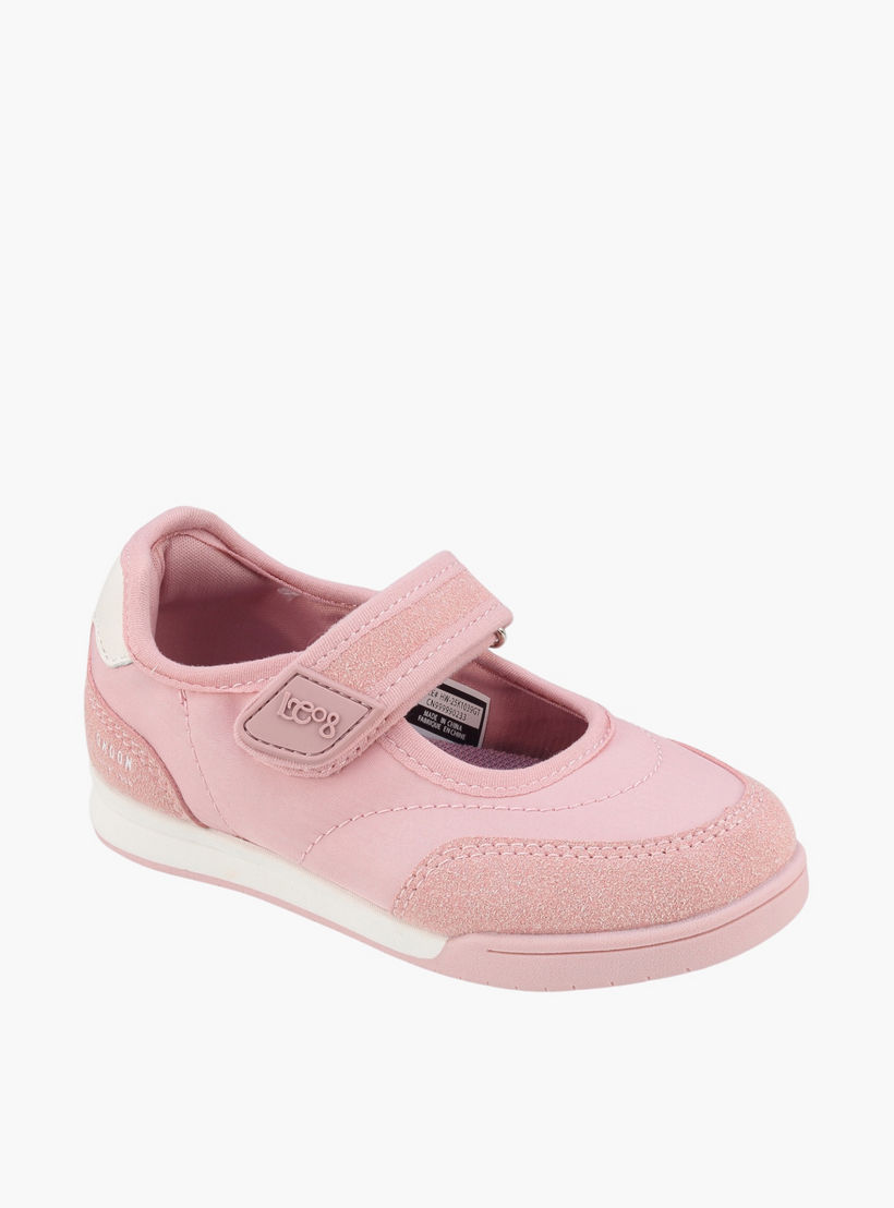 Lee Cooper Girls Hook & Loop Mary Jane Sneakers-girls-shoes-sneakers-image-2