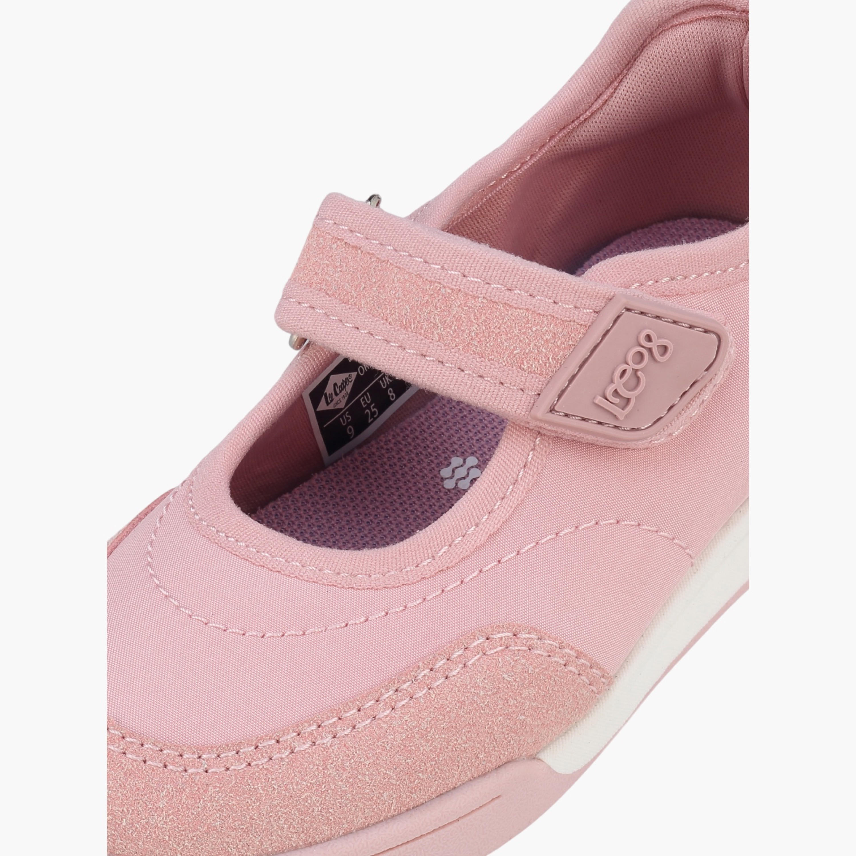 Lee Cooper Girls Hook & Loop Mary Jane Sneakers-girls-shoes-sneakers-image-4