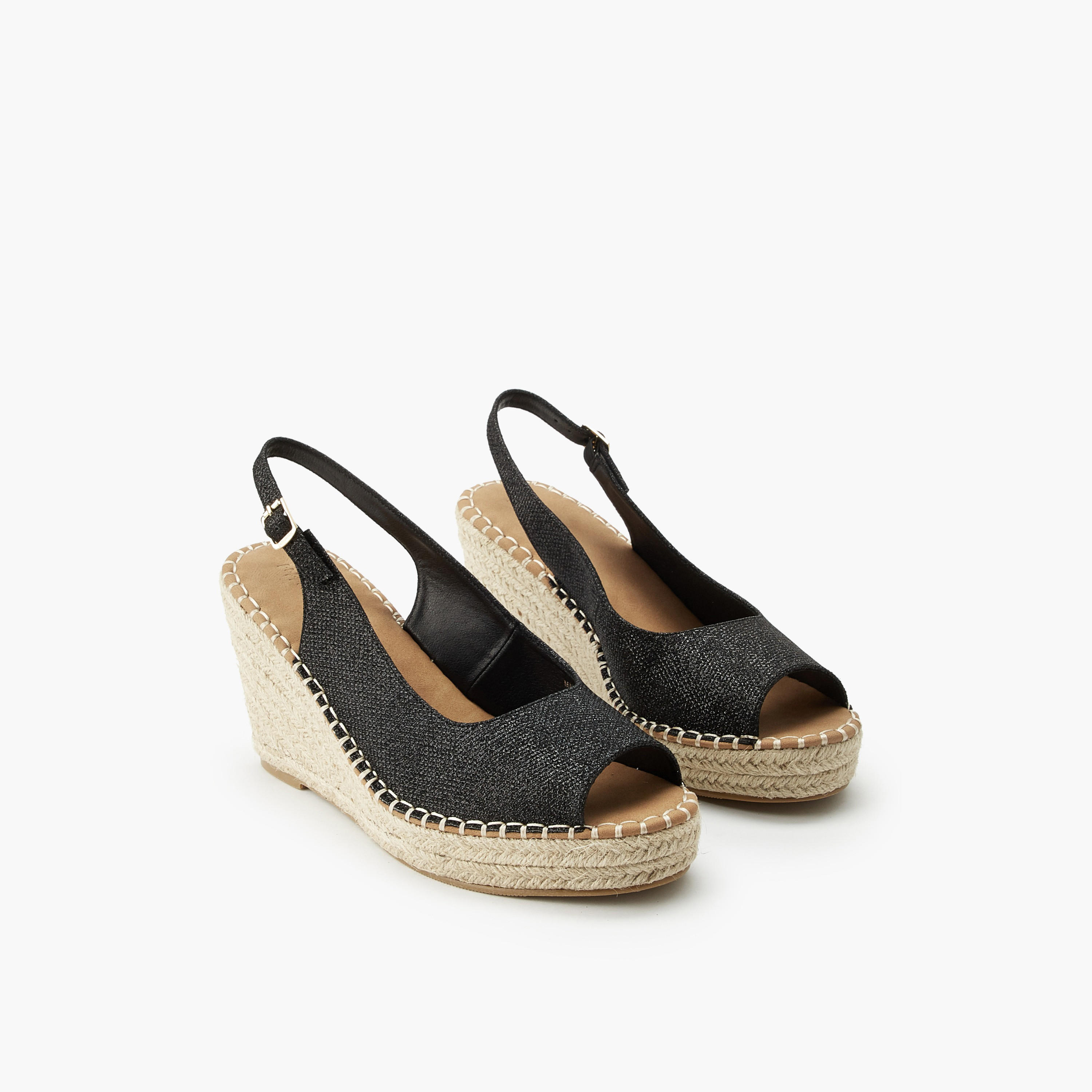 Peppermint Women Wedge Heel Espadrille Sandals-women-shoes-sandals-heeled-image-1
