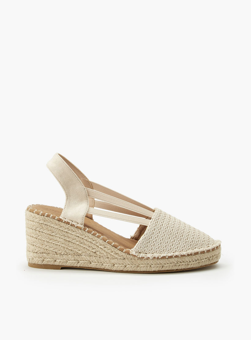 Peppermint Women Textured Wedge Heel Espadrille Sandals-women-shoes-sandals-heeled-image-3